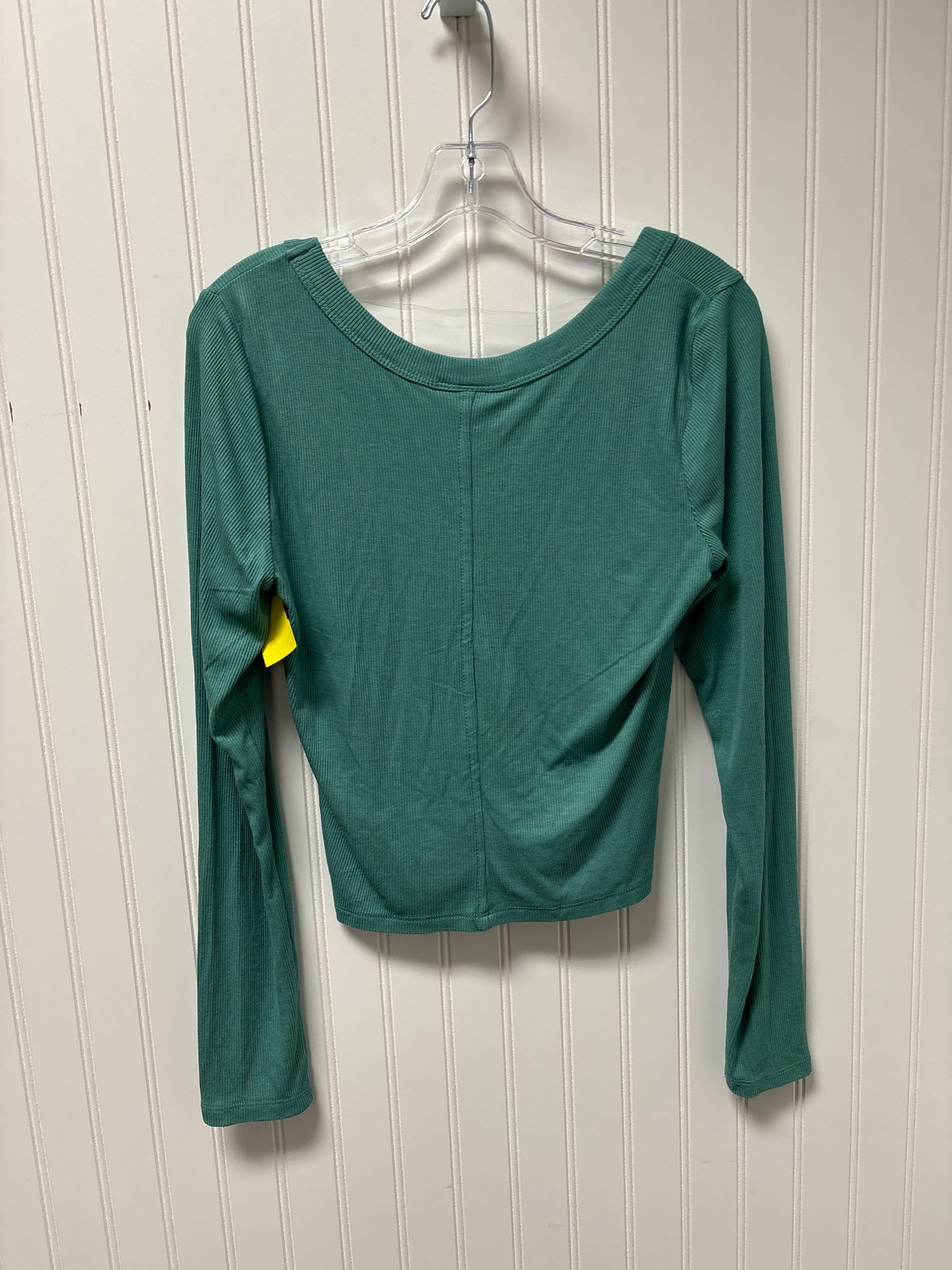 Top Long Sleeve Basic By Universal Thread In Green, Size: L