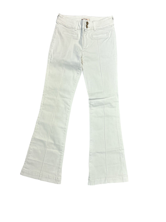 Jeans Boot Cut By Kut In White, Size: 6