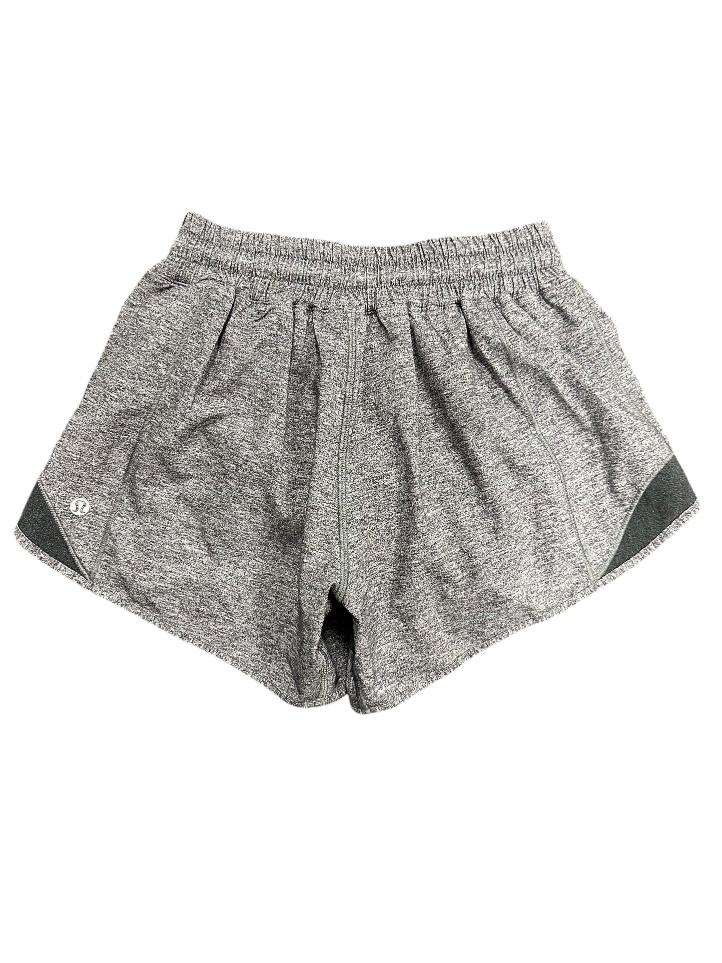 Athletic Shorts By Lululemon In Grey, Size: 4