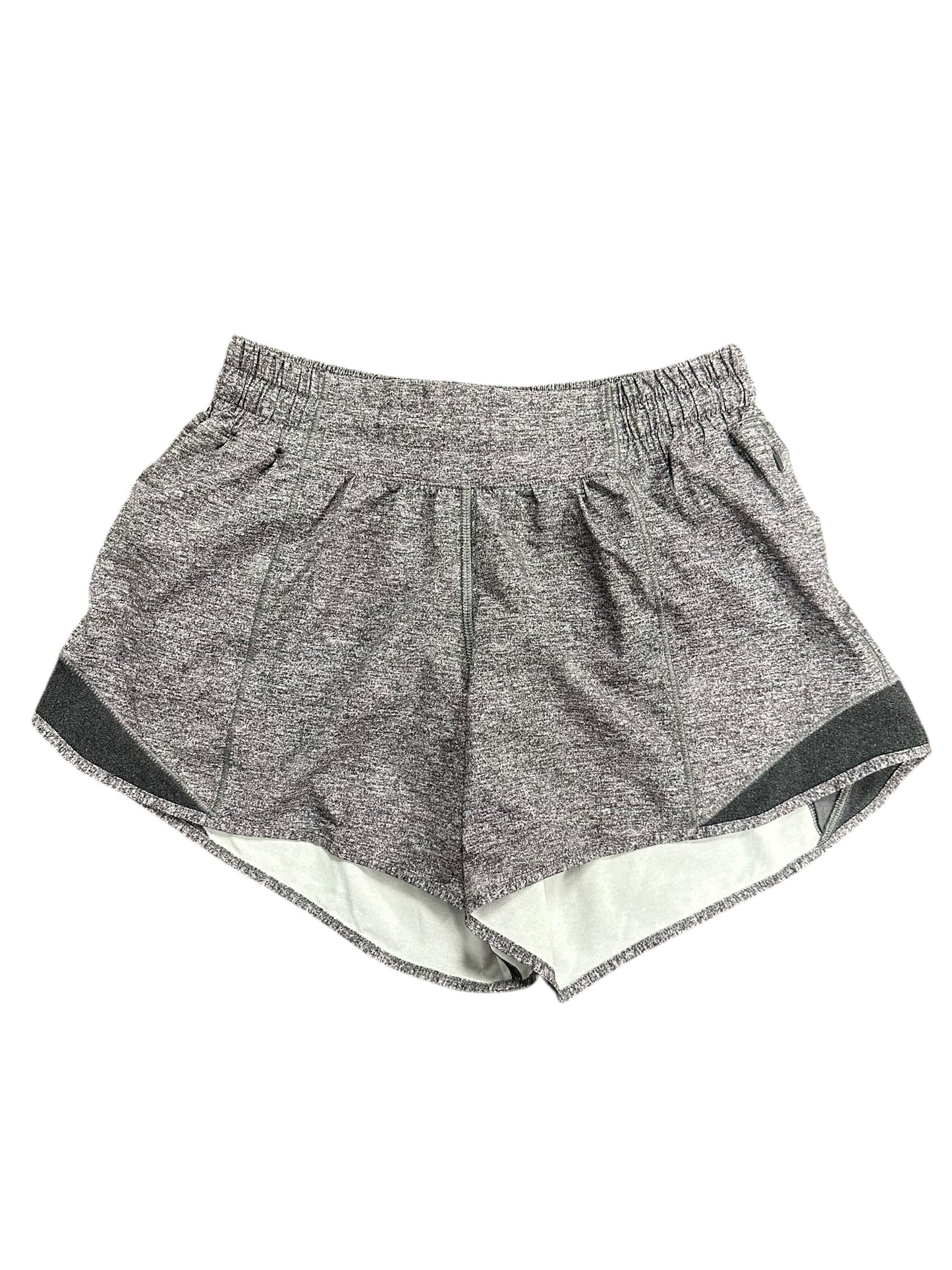 Athletic Shorts By Lululemon In Grey, Size: 4