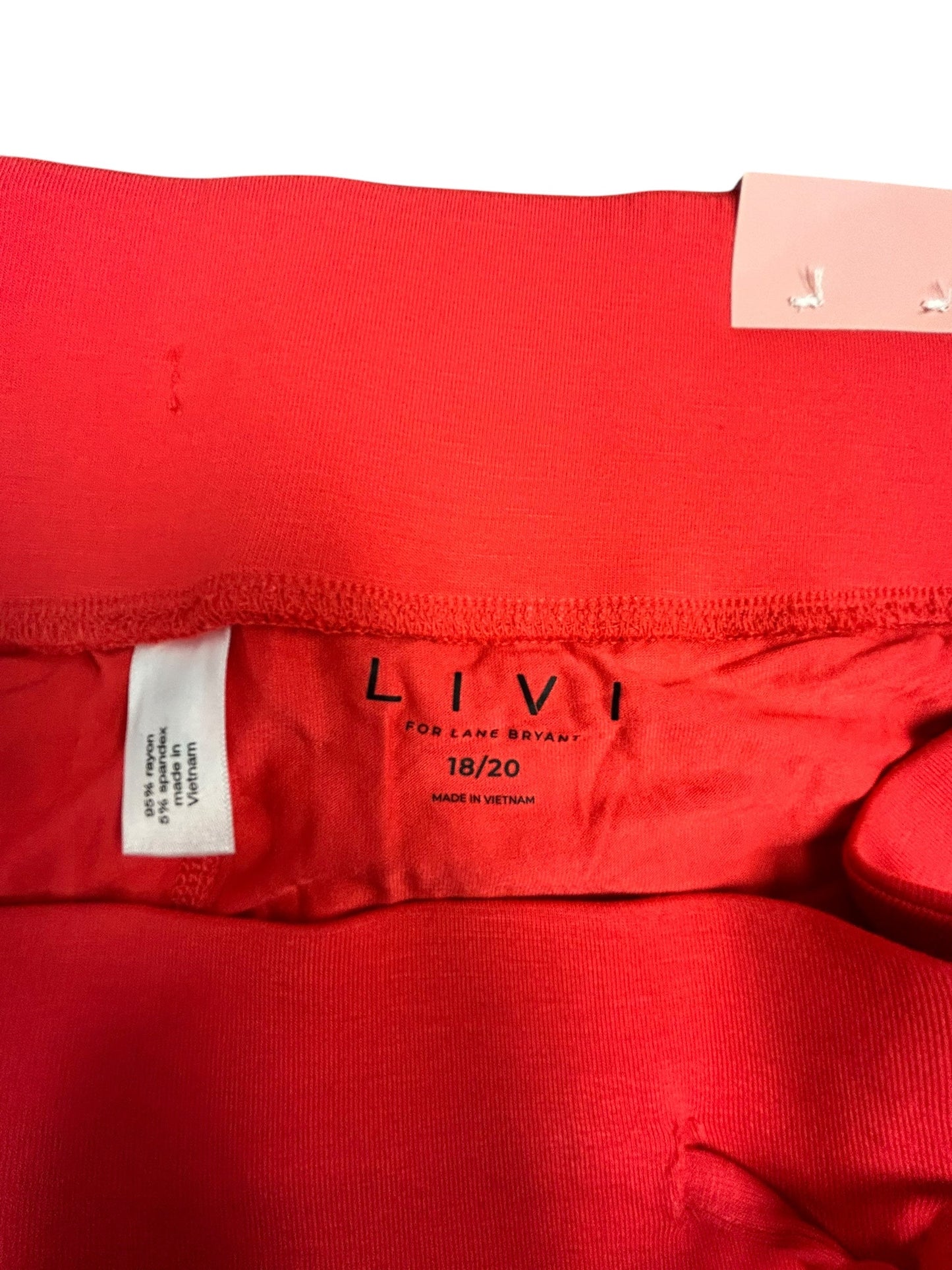 Shorts By Livi Active In Coral, Size: 1x