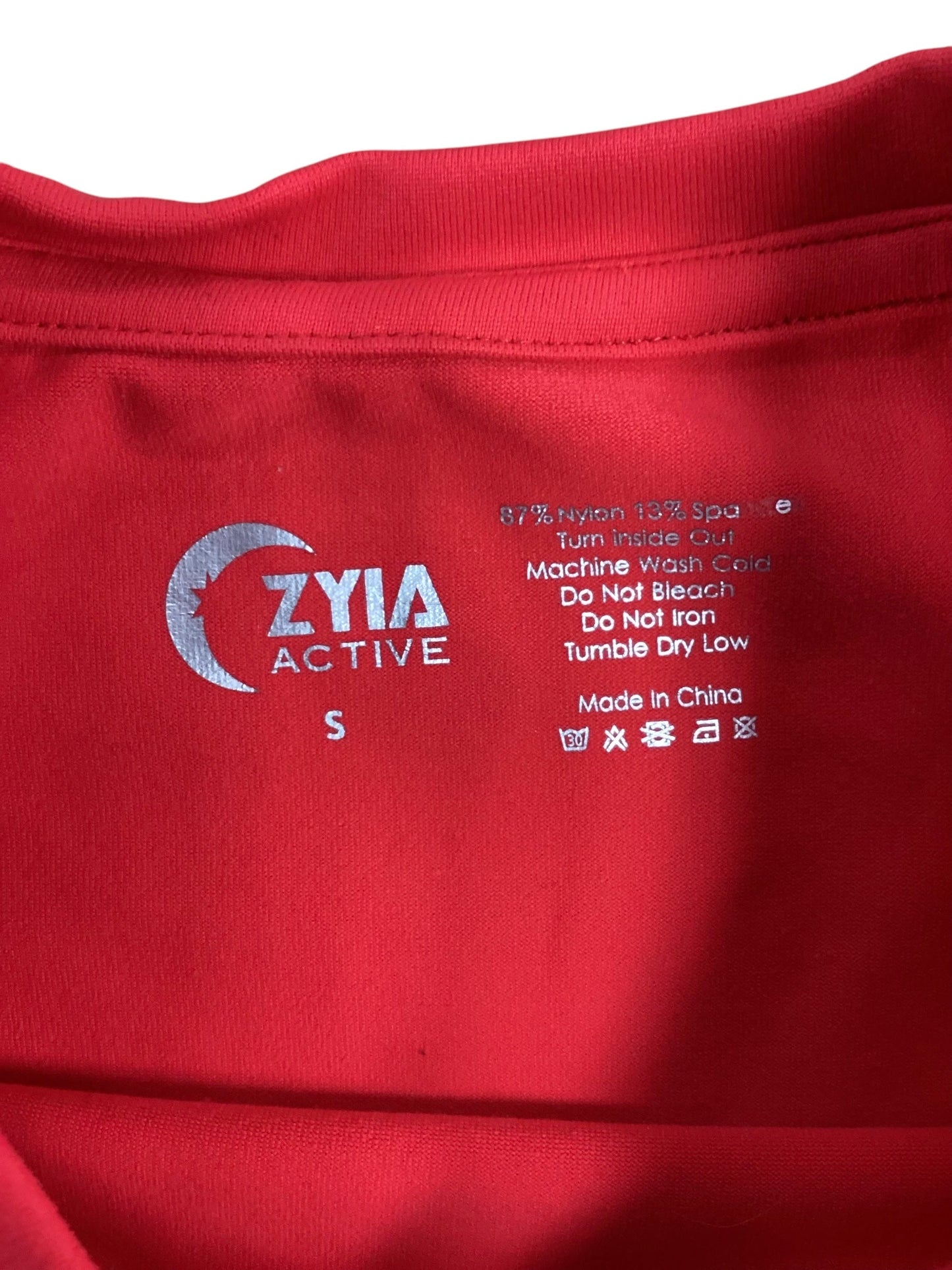 Athletic Tank Top By Zyia In Red, Size: S