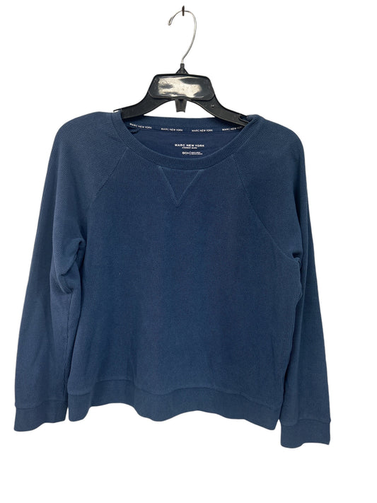 Sweatshirt Crewneck By Marc New York In Navy, Size: S