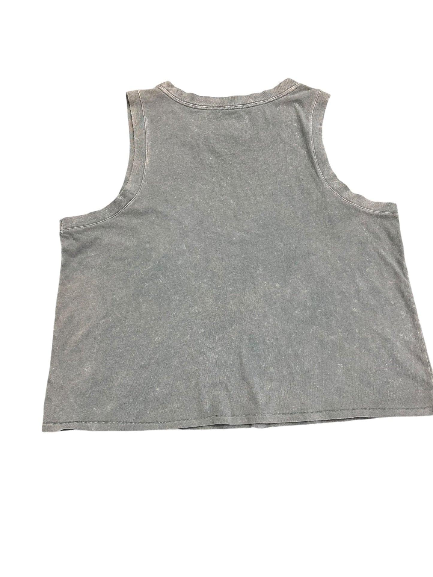 Top Sleeveless By Lucky Brand In Taupe, Size: L