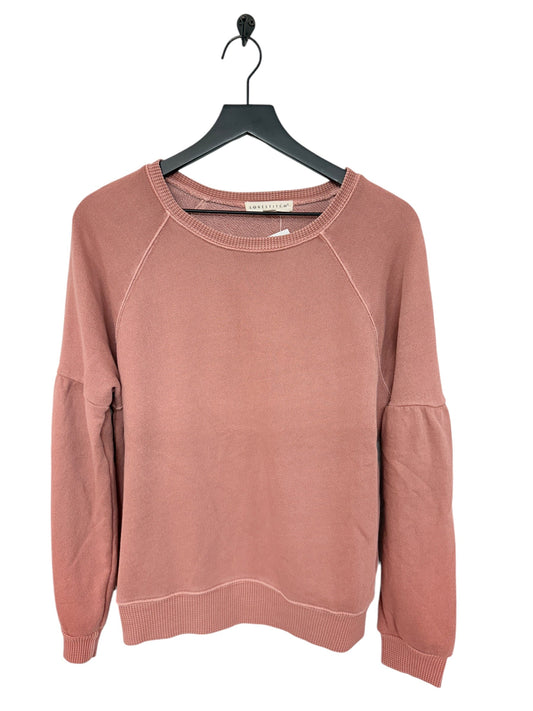 Sweatshirt Crewneck By Lovestitch In Pink, Size: S