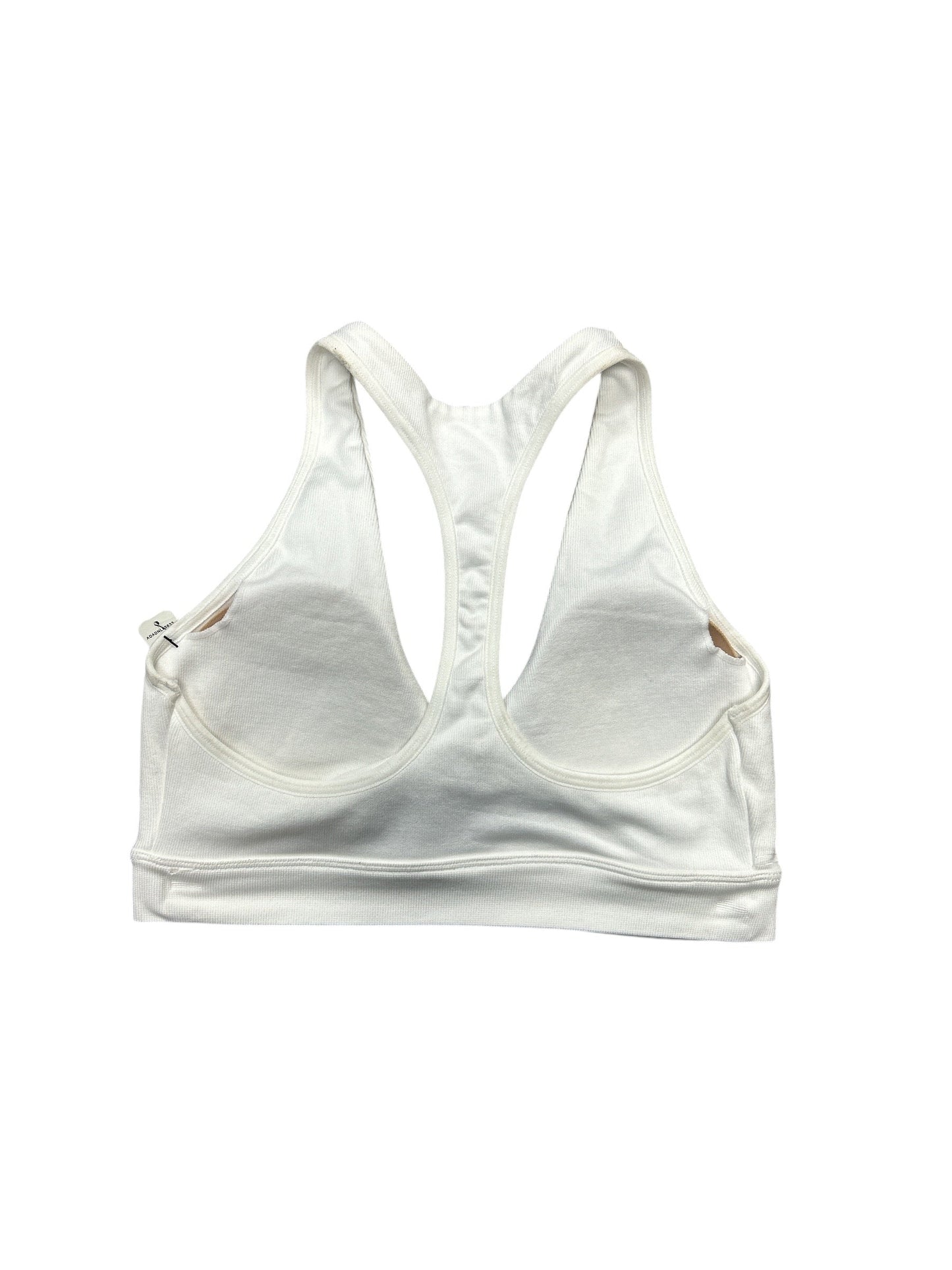 Athletic Bra By Victorias Secret In White, Size: S