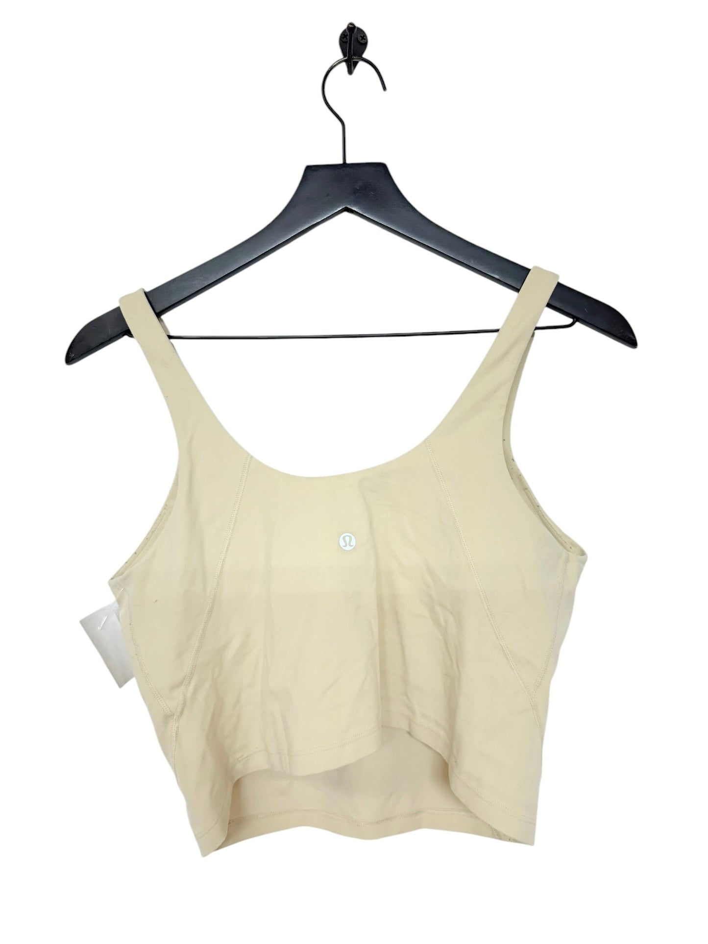 Athletic Tank Top By Lululemon In Tan, Size: 12