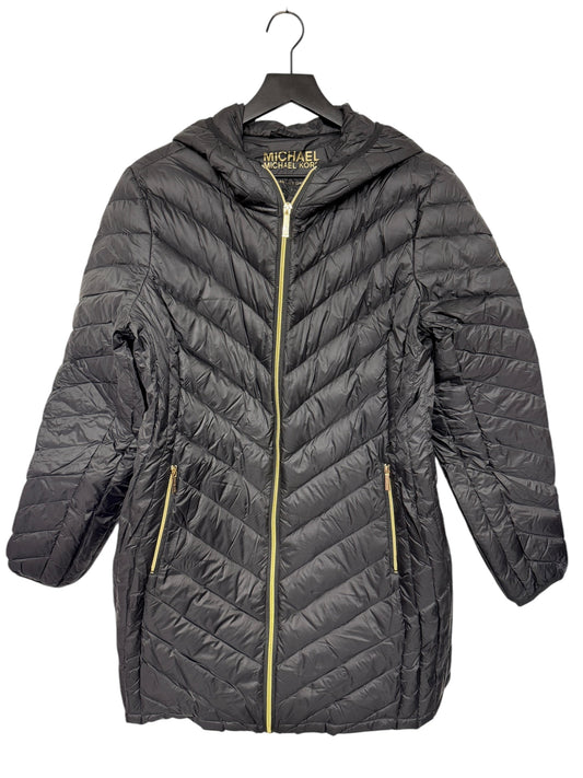 Coat Puffer & Quilted By Michael By Michael Kors In Black, Size: L