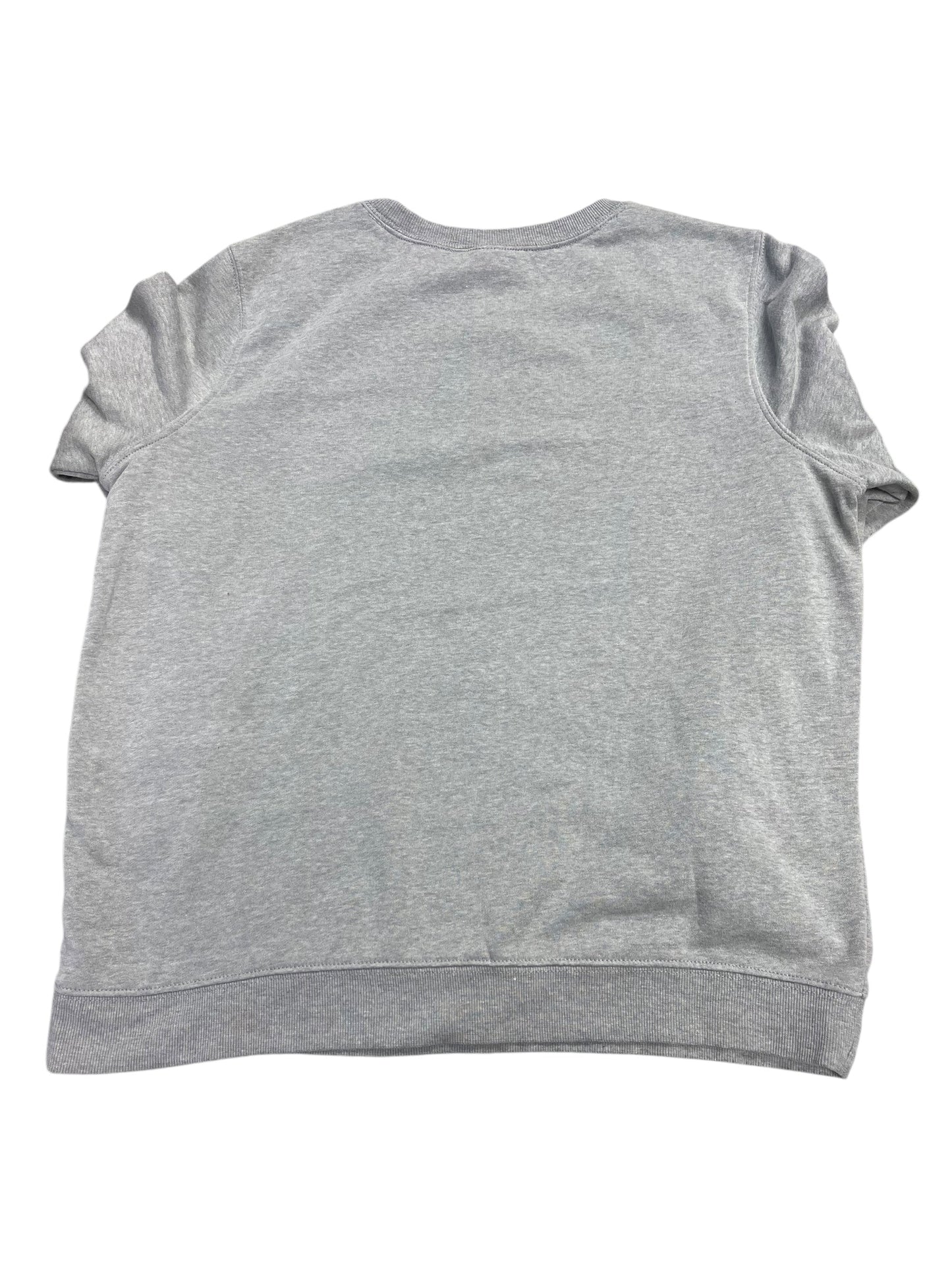 Sweatshirt Crewneck By Old Navy In Grey, Size: L