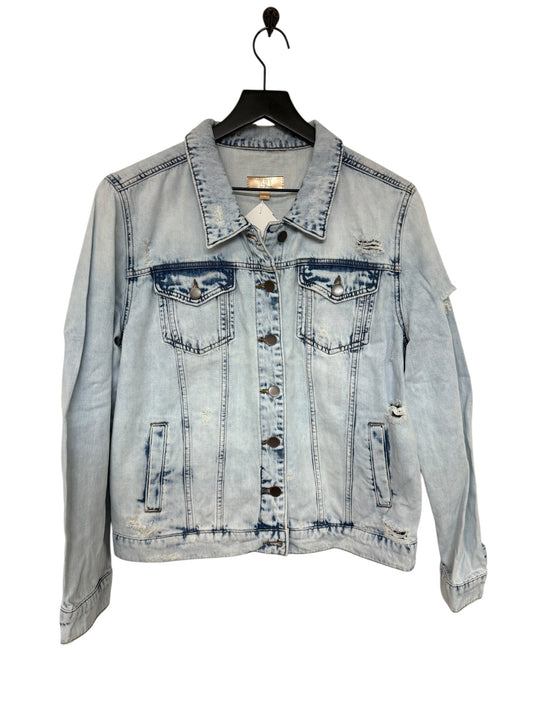 Jacket Denim By Kut In Blue Denim, Size: M