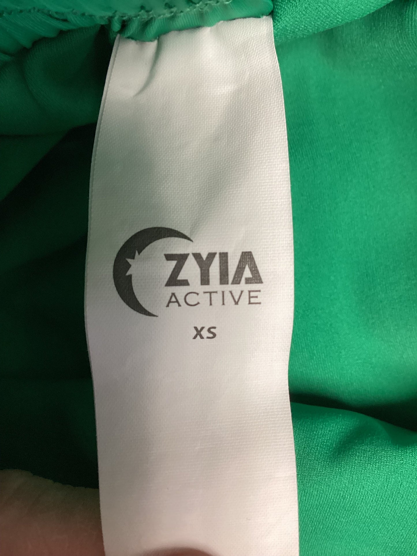 Athletic Shorts By Zyia In Green, Size: Xs