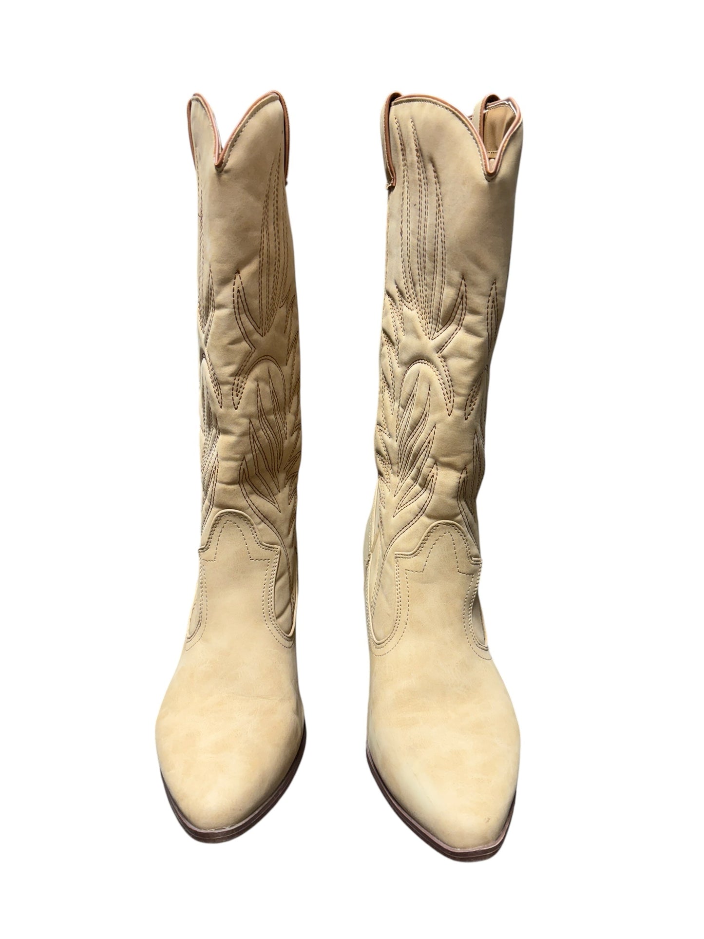 Boots Western By Qupid In Tan, Size: 9