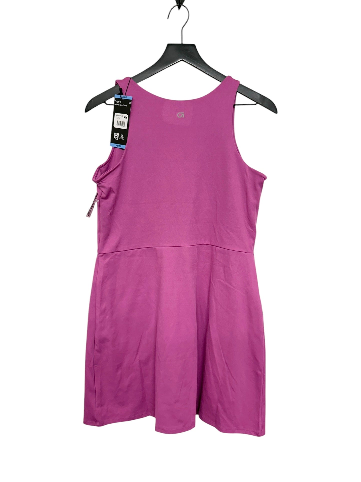 Athletic Dress By Gapfit In Pink, Size: L