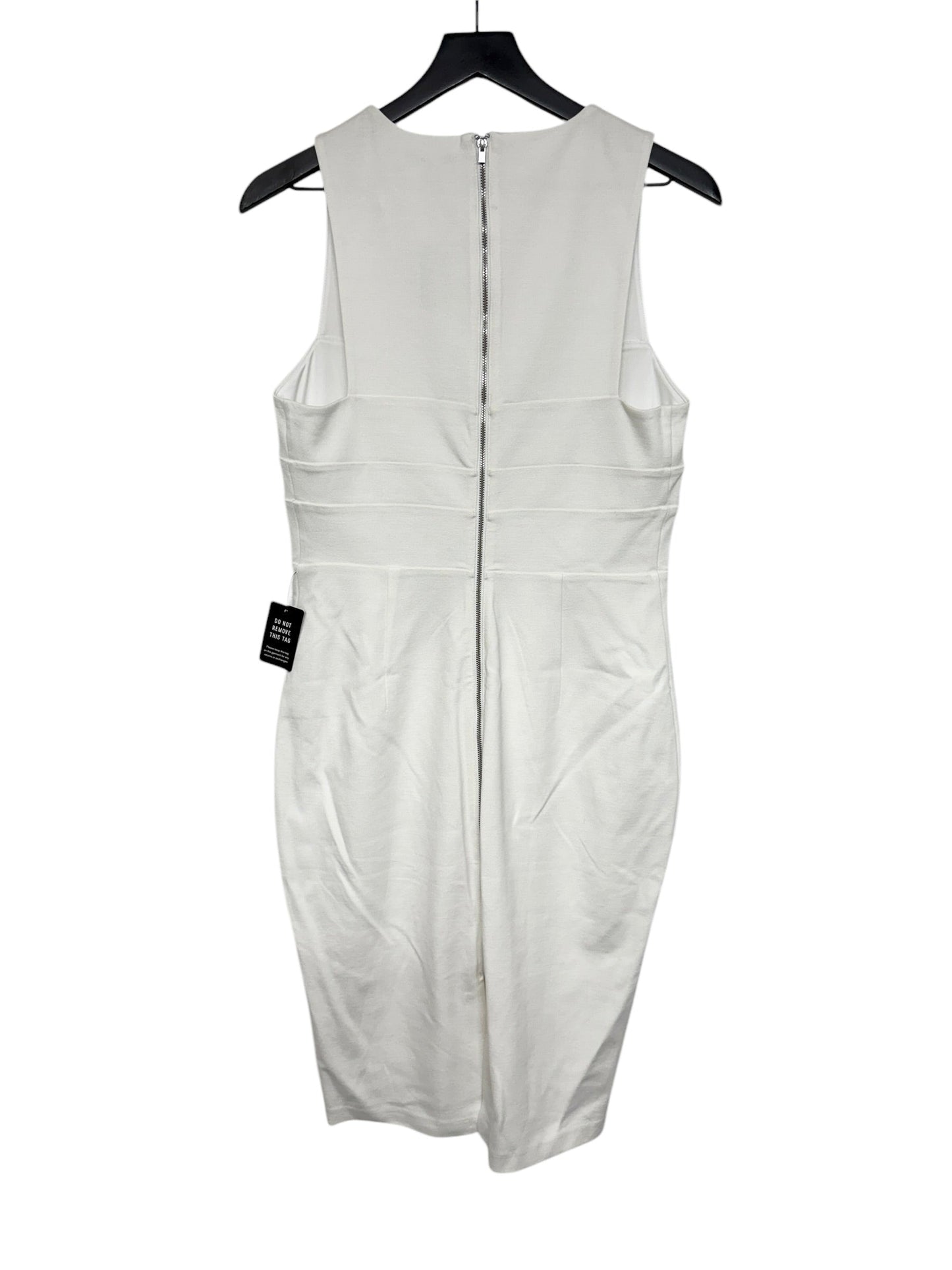 Dress Work By Express In White, Size: M