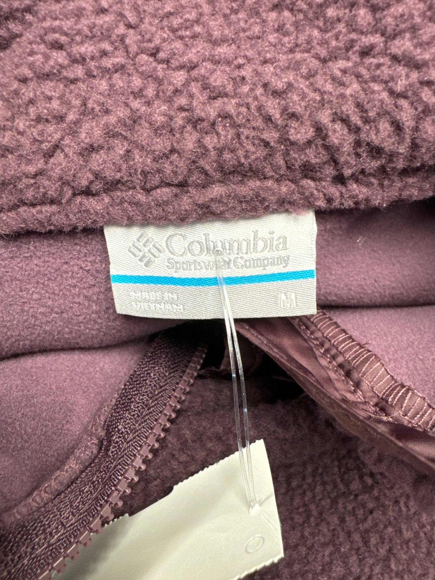 Jacket Faux Fur & Sherpa By Columbia In Purple, Size: M