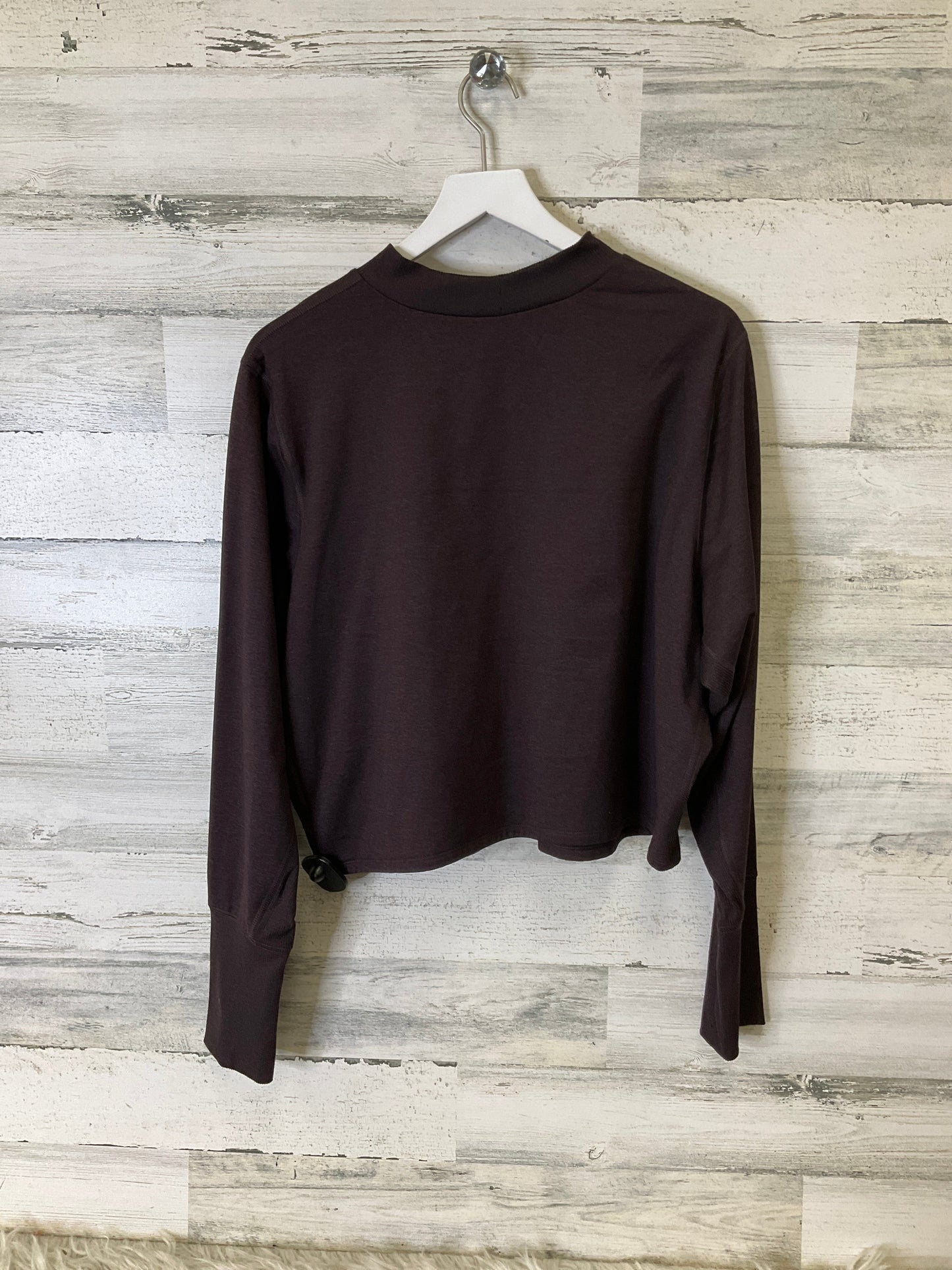 Athletic Top Long Sleeve Crewneck By Old Navy In Purple, Size: 3x