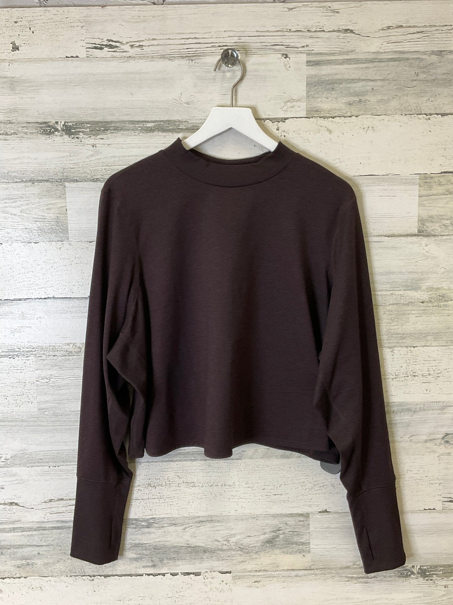 Athletic Top Long Sleeve Crewneck By Old Navy In Purple, Size: 3x