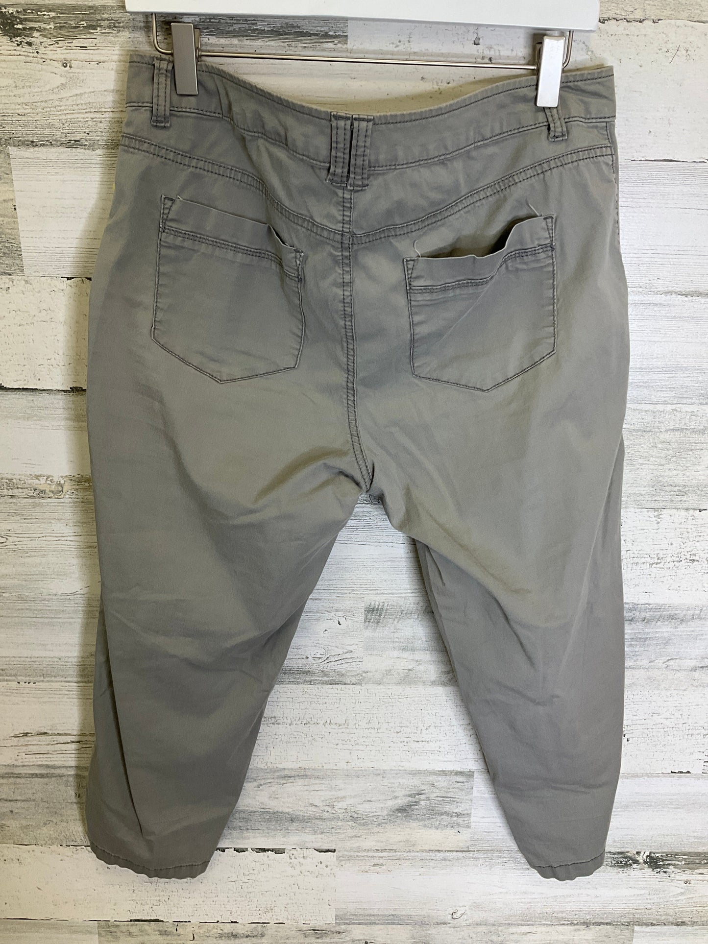 Grey Capris Sonoma, Size 10