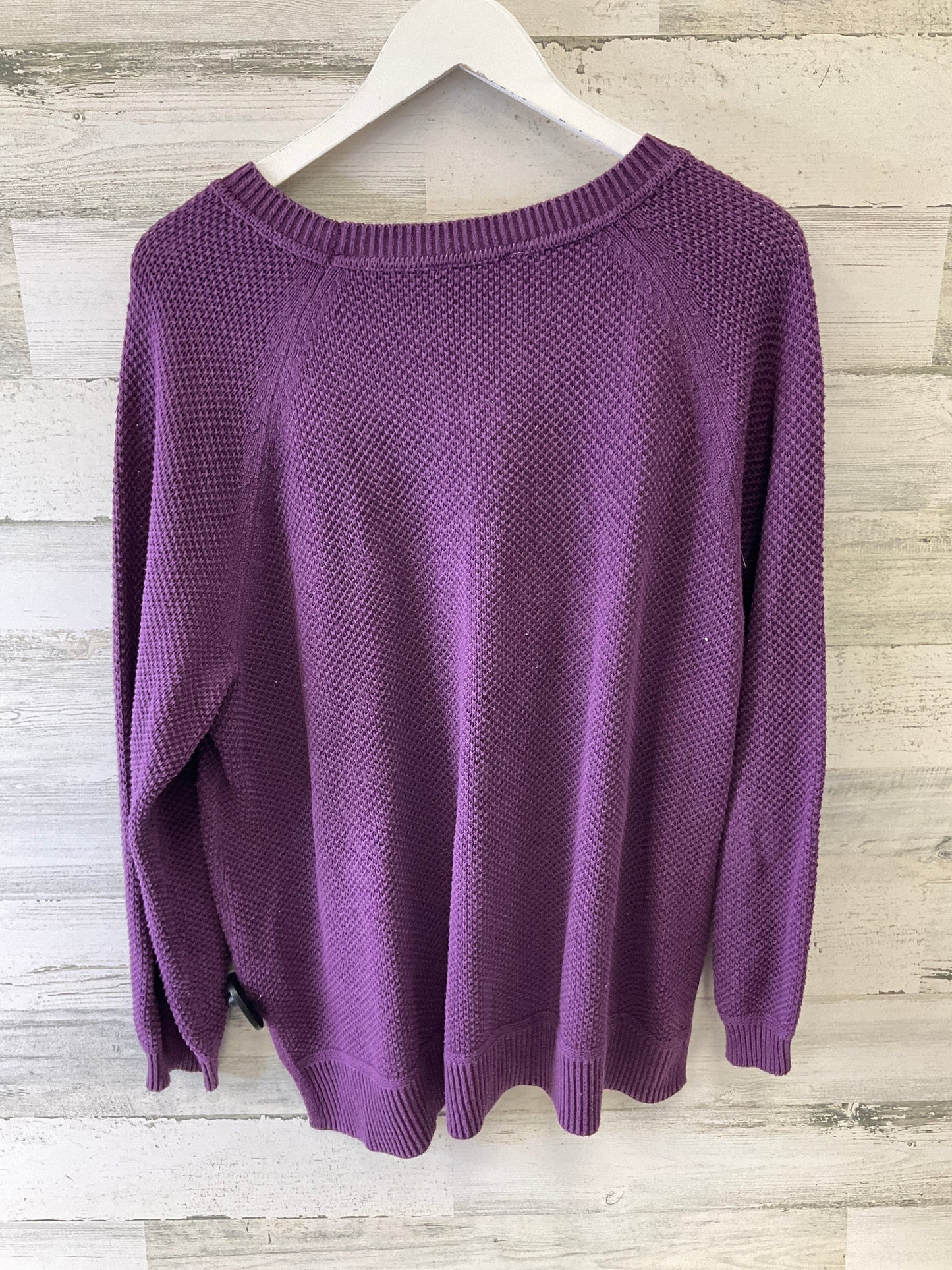 Sweater By Time And Tru In Purple, Size: Xxl