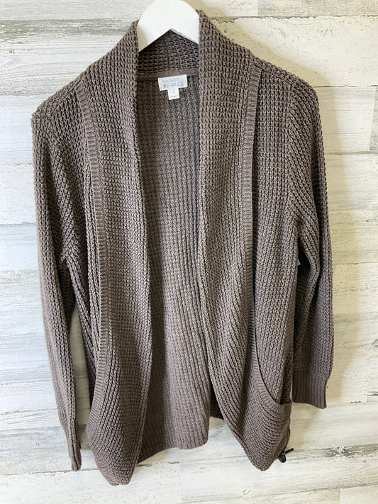 Sweater Cardigan By Market & Spruce In Brown, Size: L