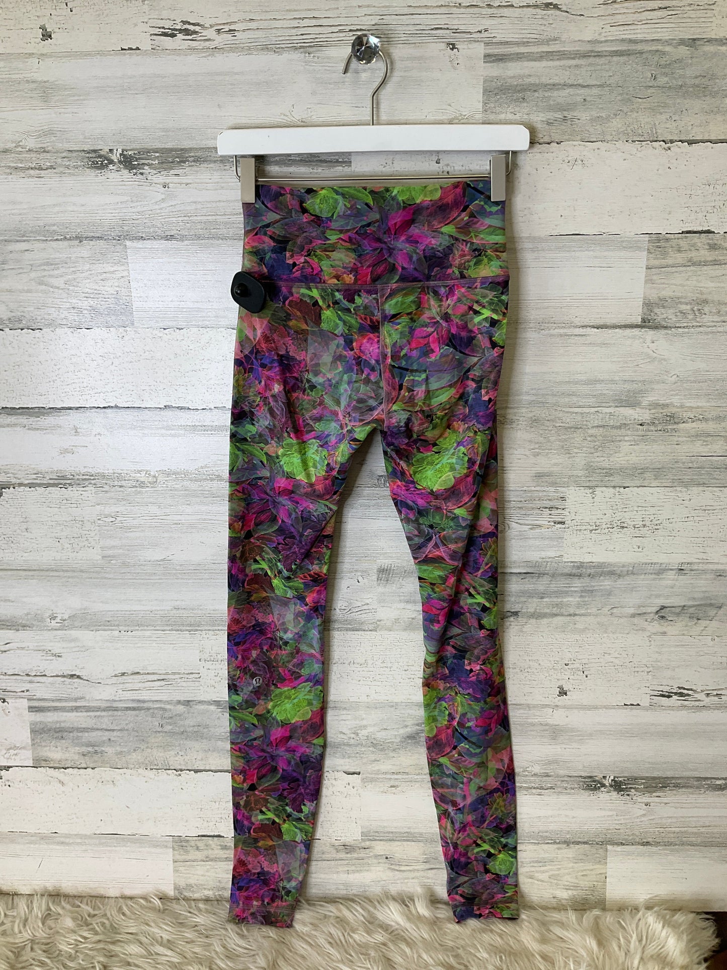 Athletic Leggings By Lululemon In Multi-colored, Size: 6l