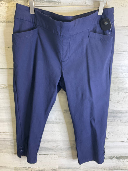 Capris By Lee In Navy, Size: 16