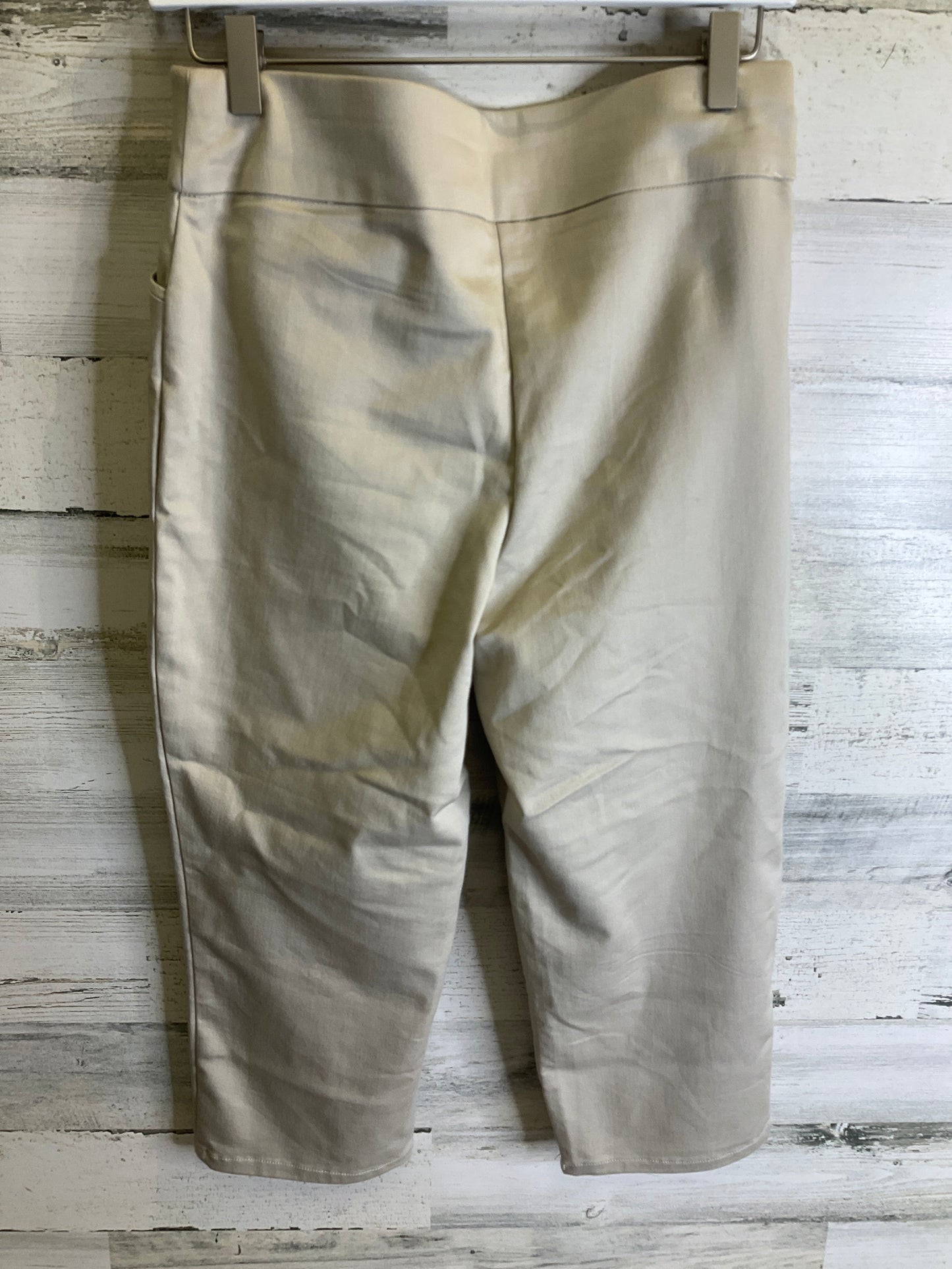 Capris By Croft And Barrow In Tan, Size: 8