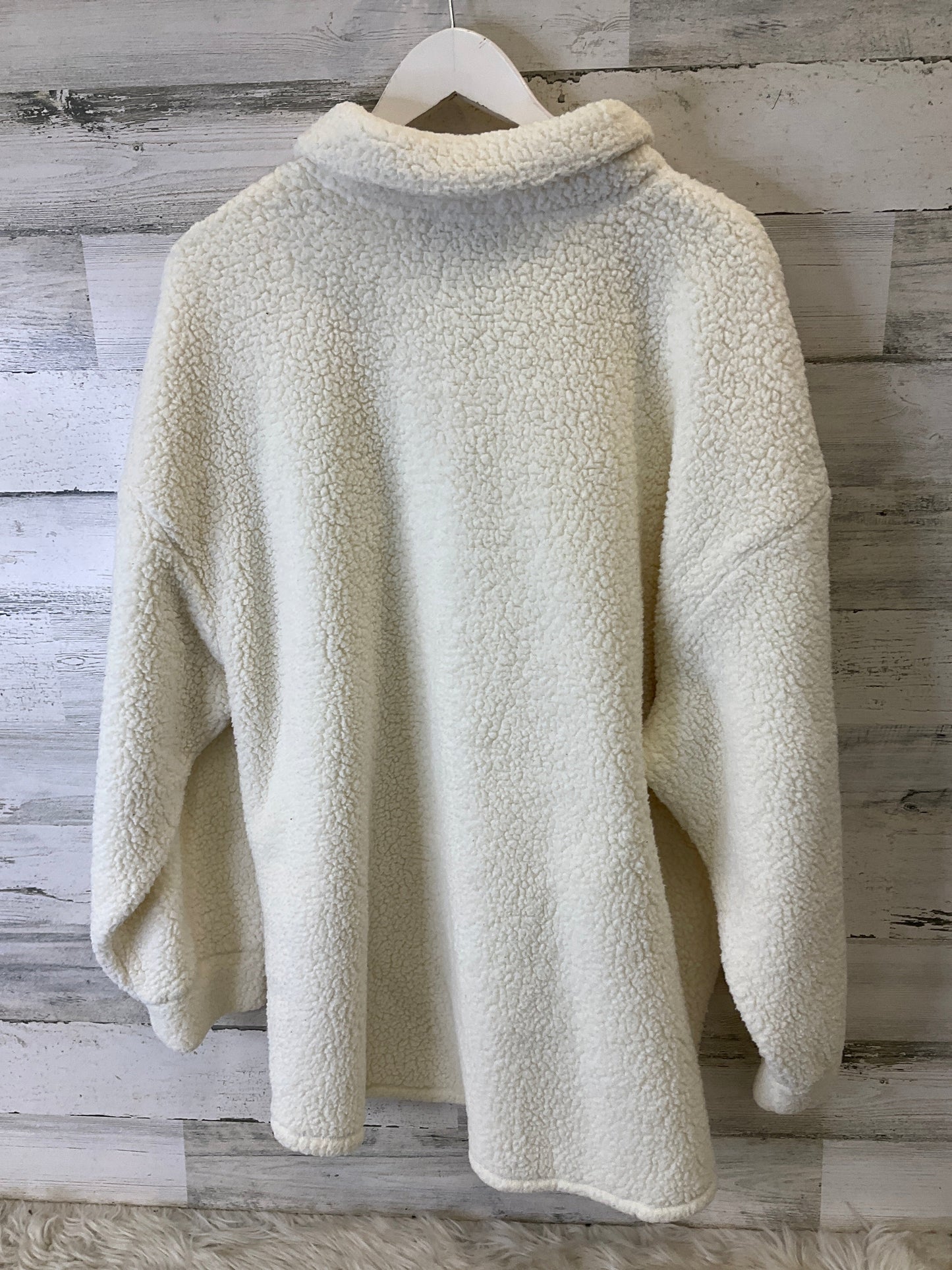 Athletic Fleece By Lane Bryant In Cream, Size: 4x