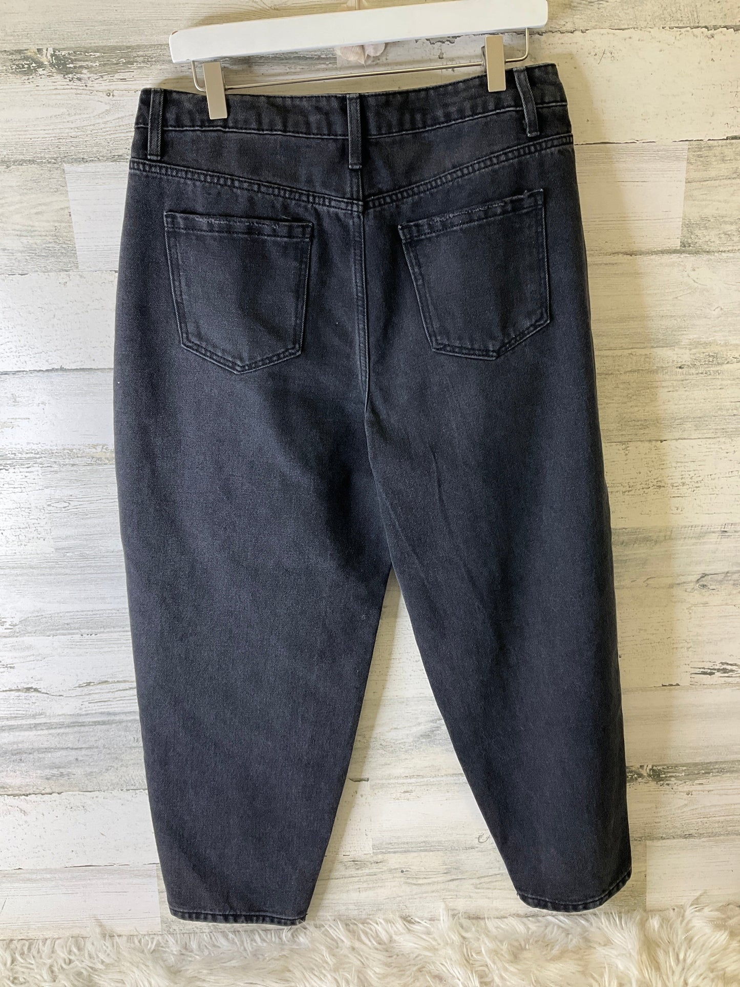 Jeans Straight By Time And Tru In Black, Size: 12