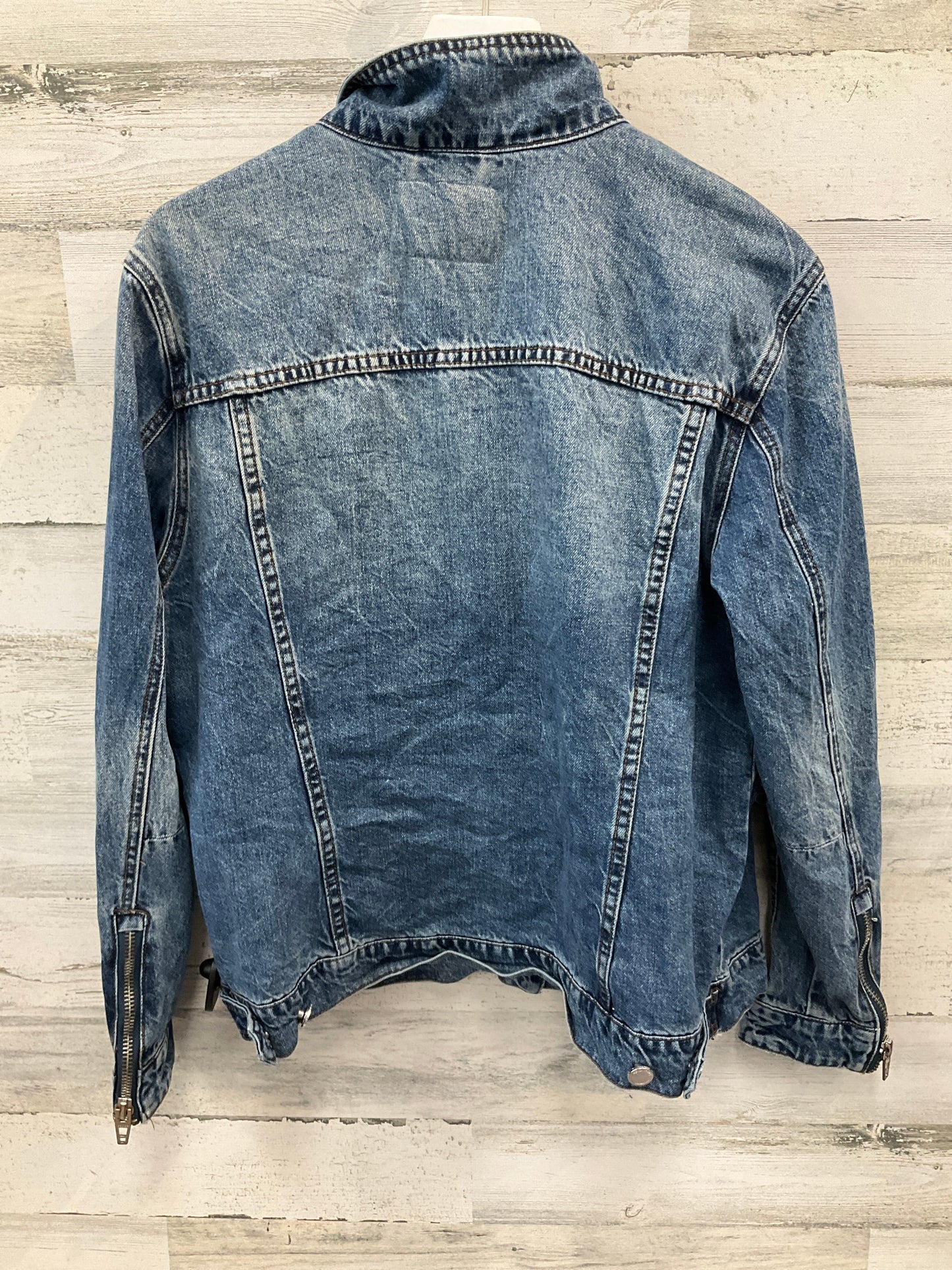 Jacket Denim By Blanknyc In Blue Denim, Size: L