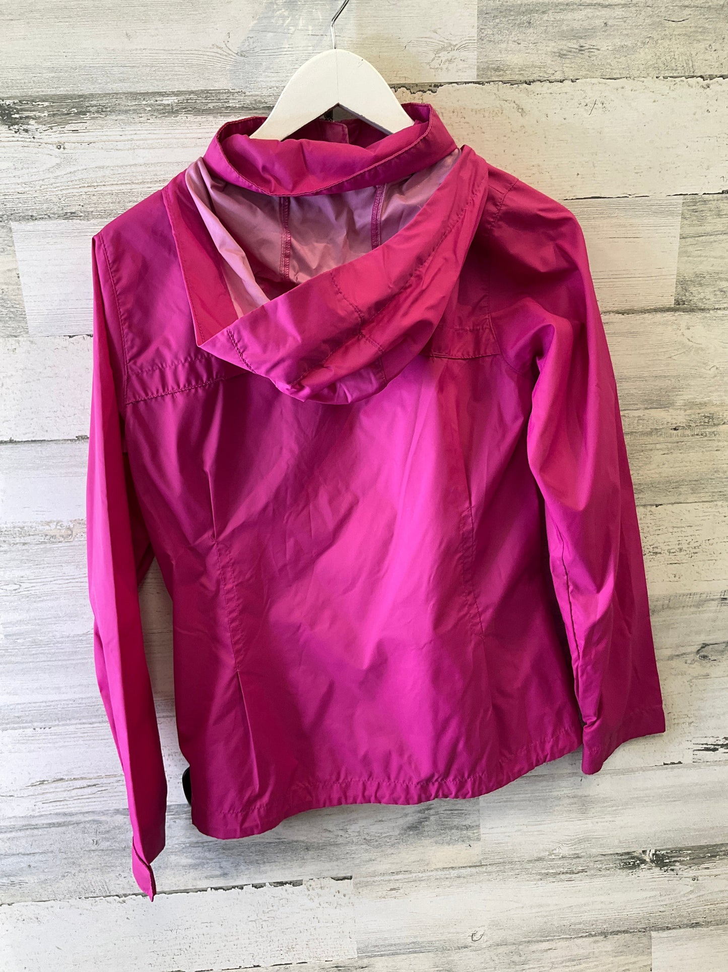 Jacket Windbreaker By Columbia In Pink, Size: S