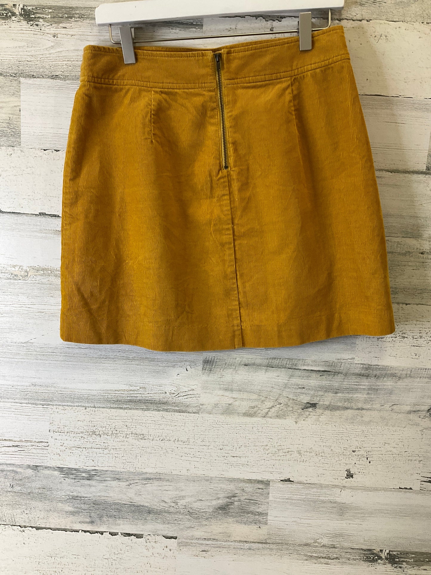 Skirt Mini & Short By J. Crew In Gold, Size: 4