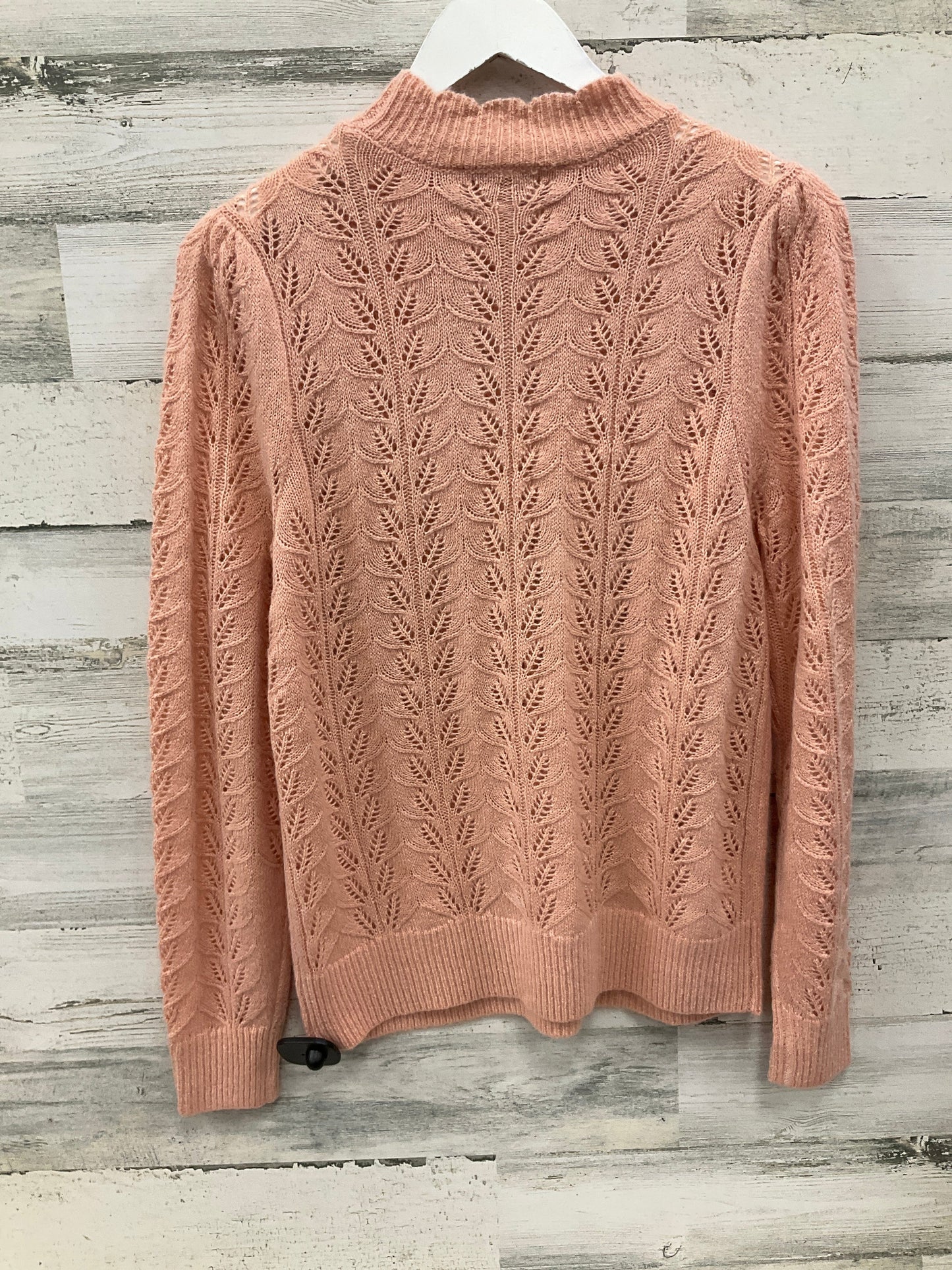 Sweater By Loft In Peach, Size: M