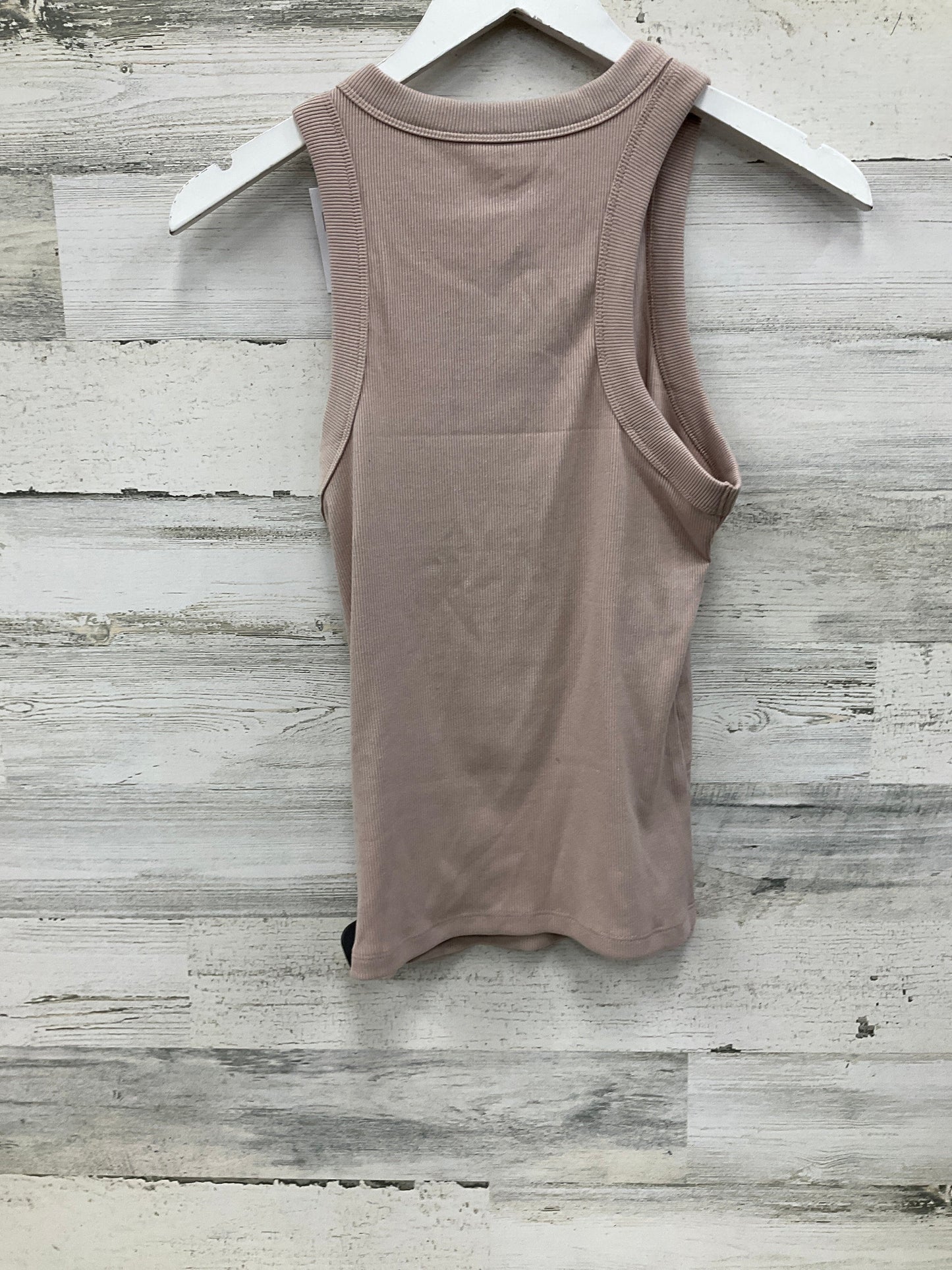 Top Sleeveless By Old Navy In Tan, Size: S