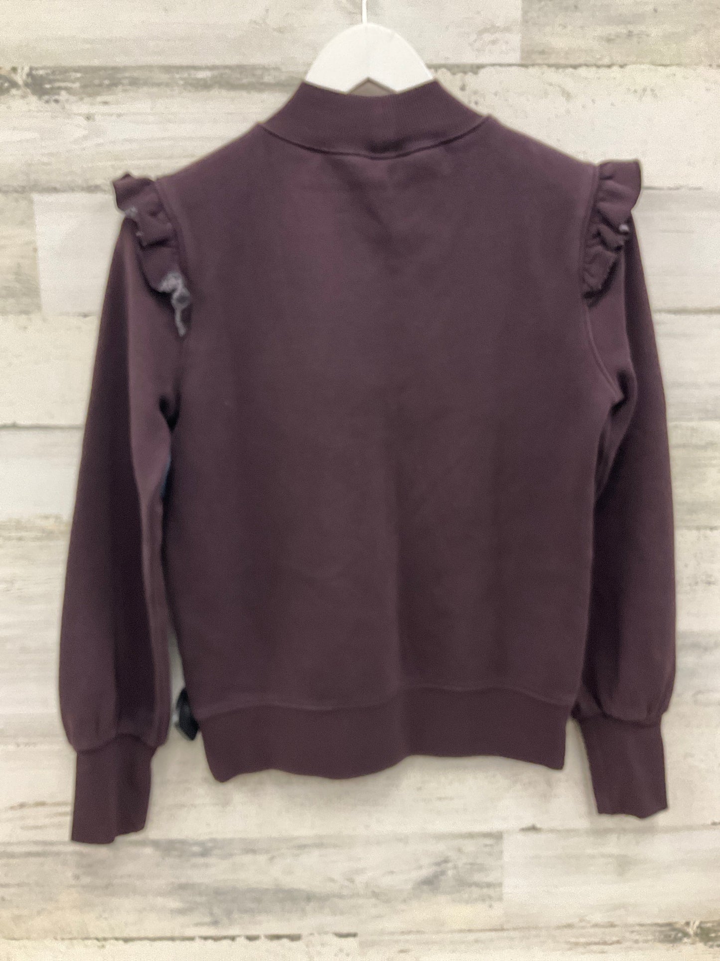 Sweatshirt Crewneck By Clothes Mentor In Purple, Size: Xs