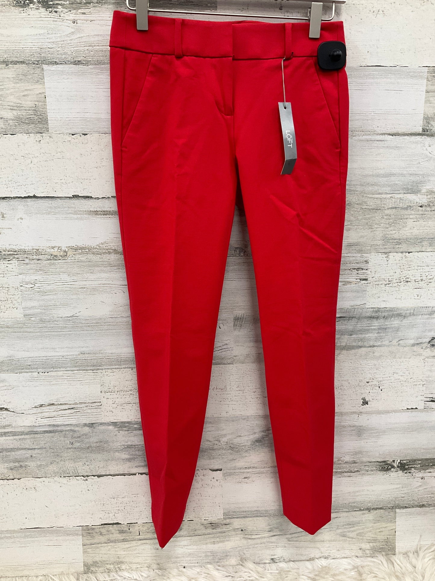 Pants Other By Loft In Red, Size: 0p