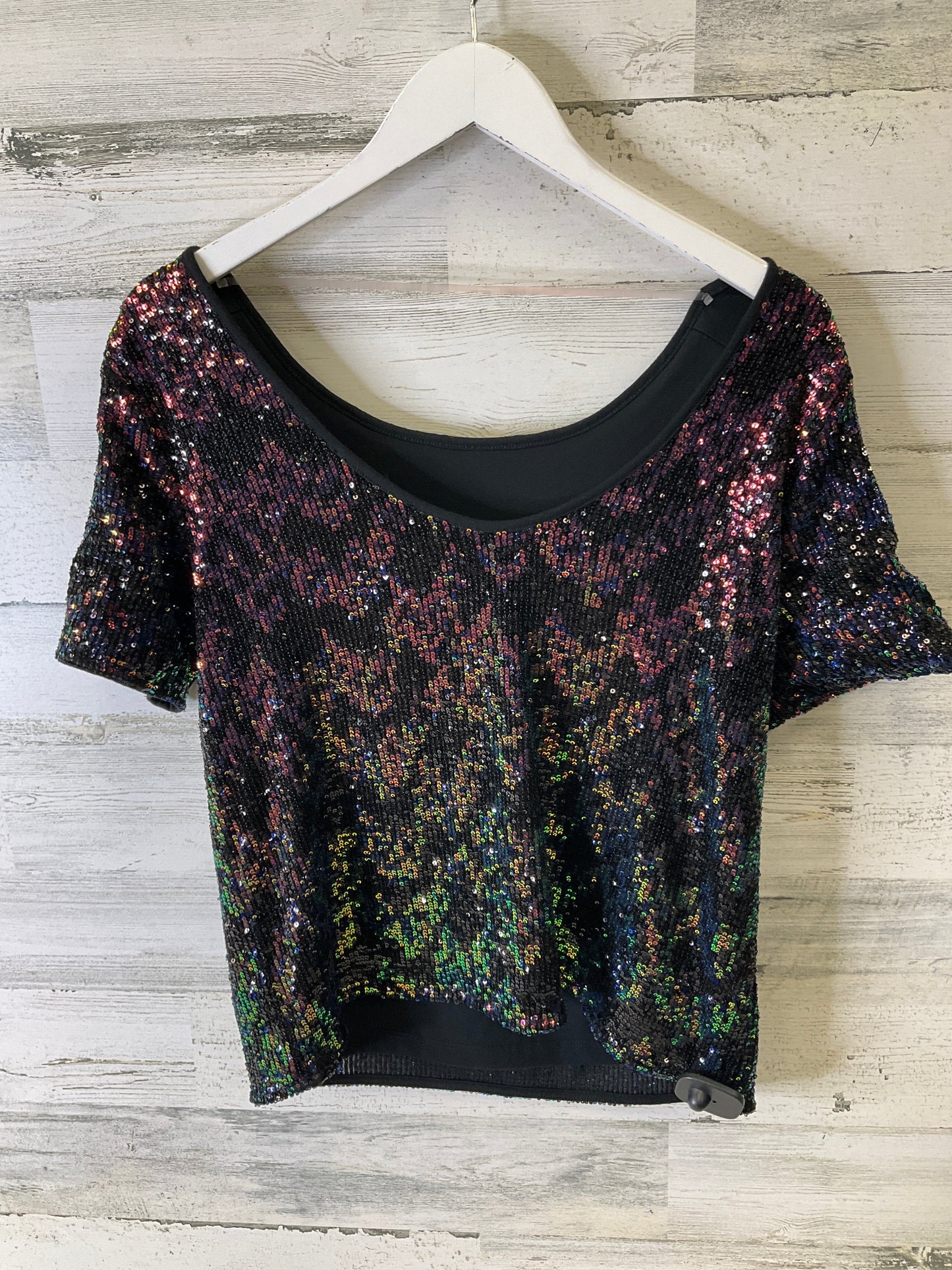 Top Short Sleeve By Sanctuary In Multi-colored, Size: M