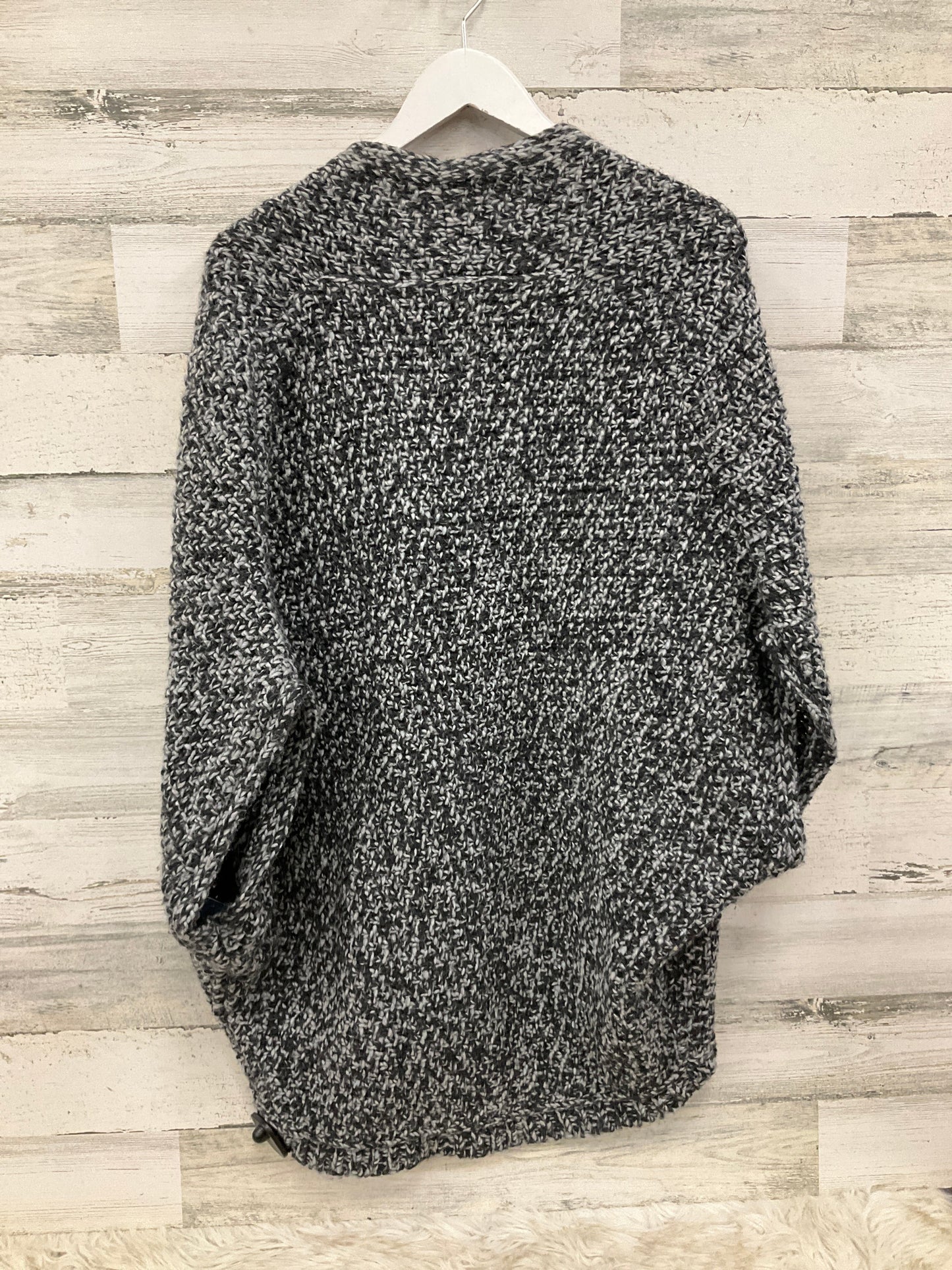 Cardigan By Loft In Grey & White, Size: M