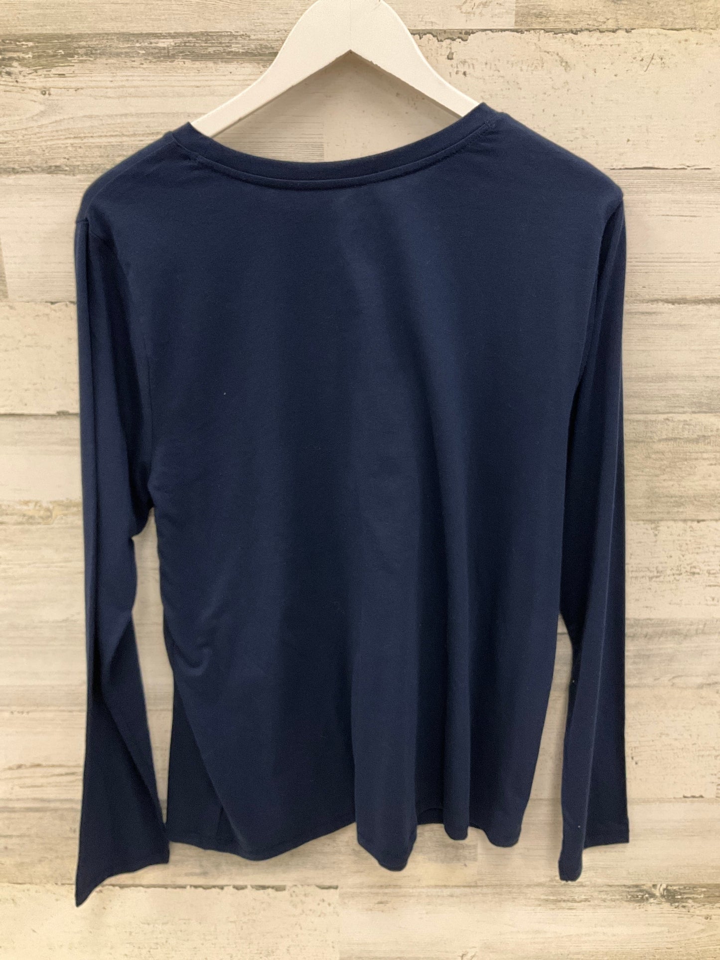 Top Long Sleeve By Sonoma In Navy, Size: Xl