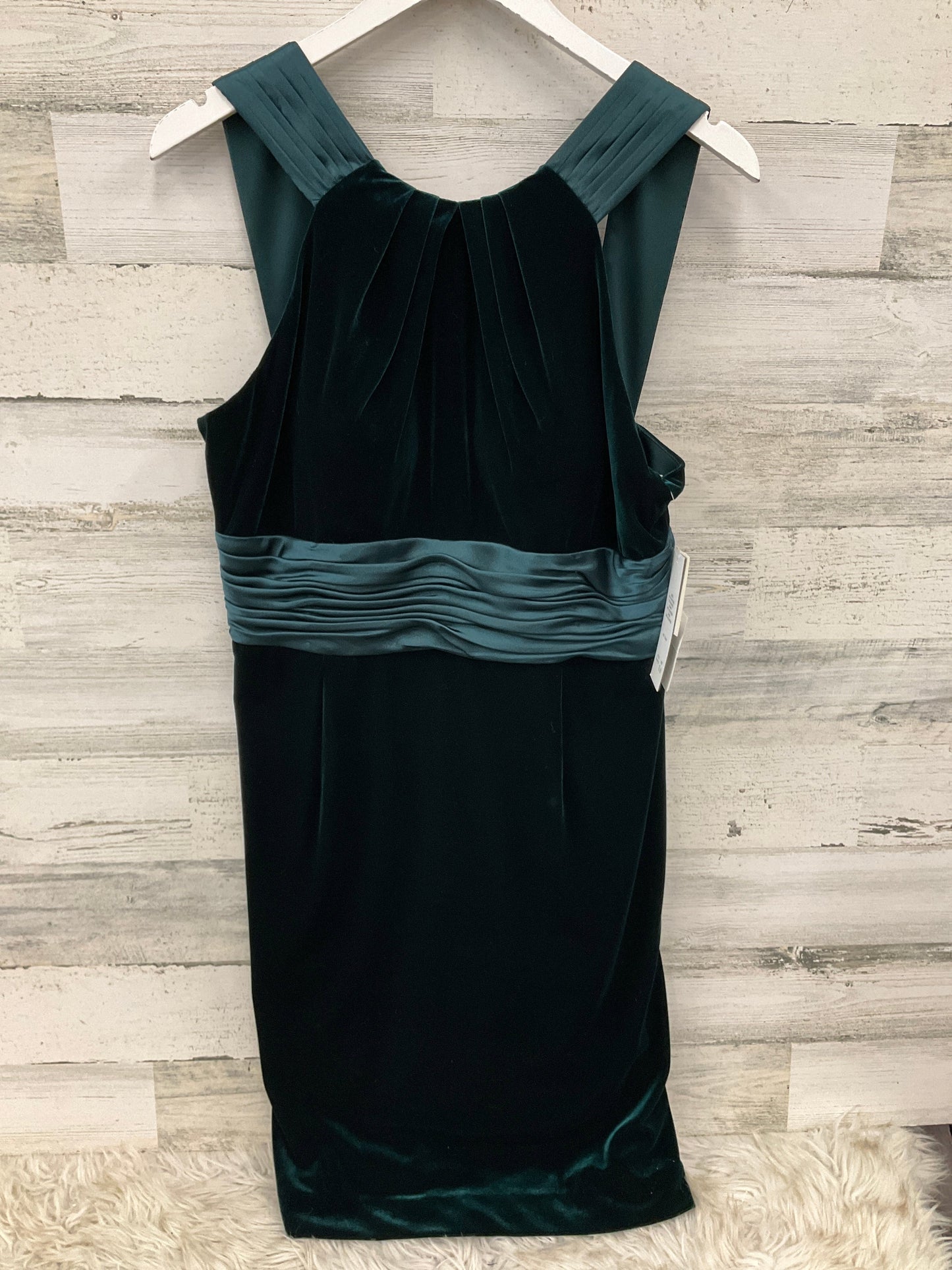 Dress Party Midi By Adrianna Papell In Green, Size: Xl