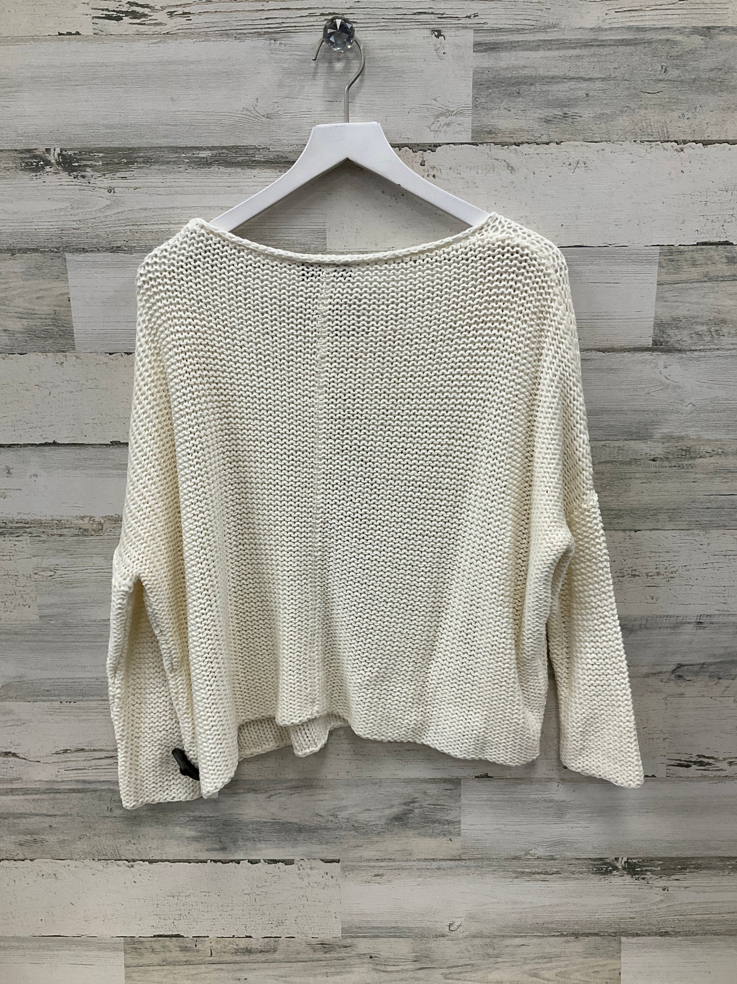 Sweater By Wooden Ships In Cream, Size: M