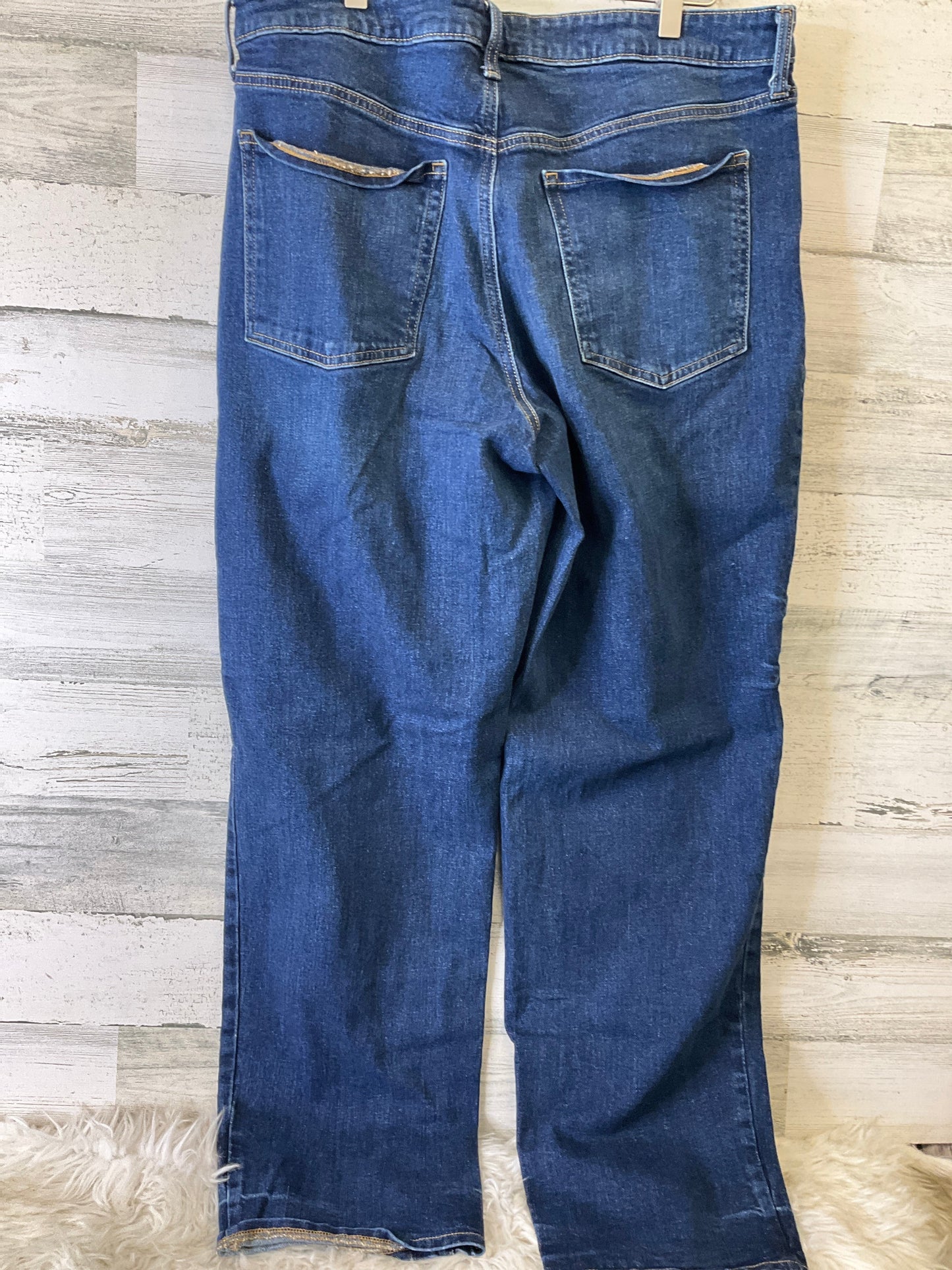 Jeans Flared By Old Navy In Blue, Size: 16