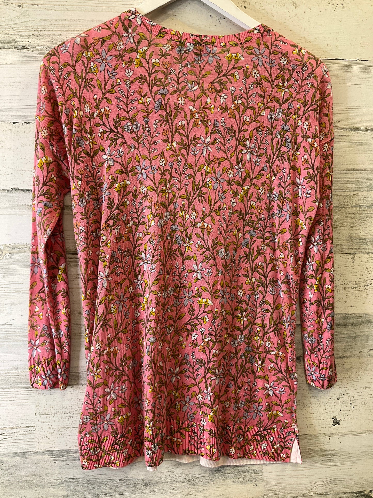 Top Long Sleeve By Loft In Pink, Size: S