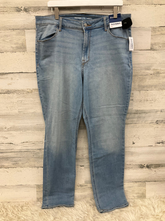 Jeans Flared By Old Navy In Blue, Size: 16