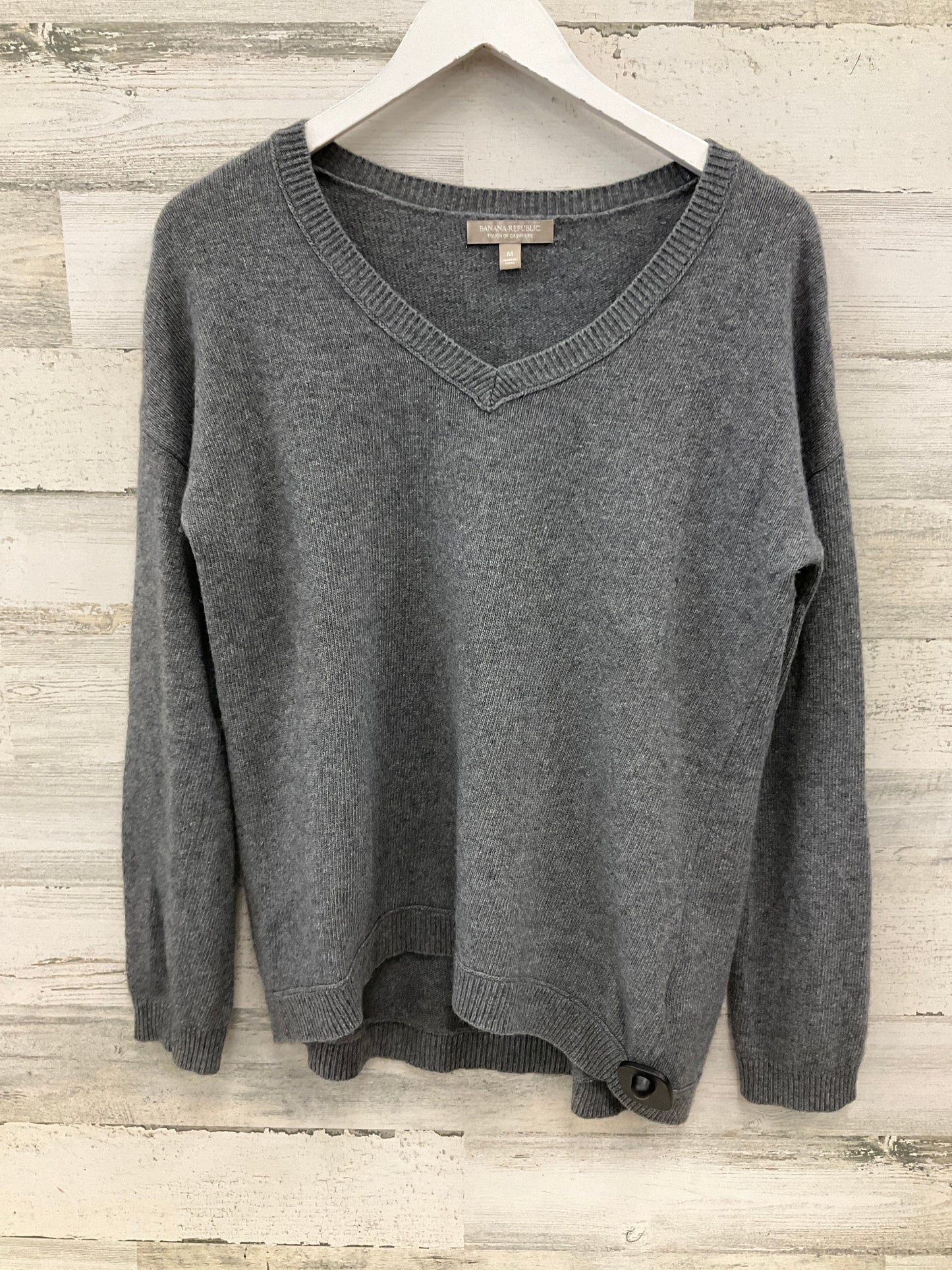 Sweater By Banana Republic In Grey, Size: M