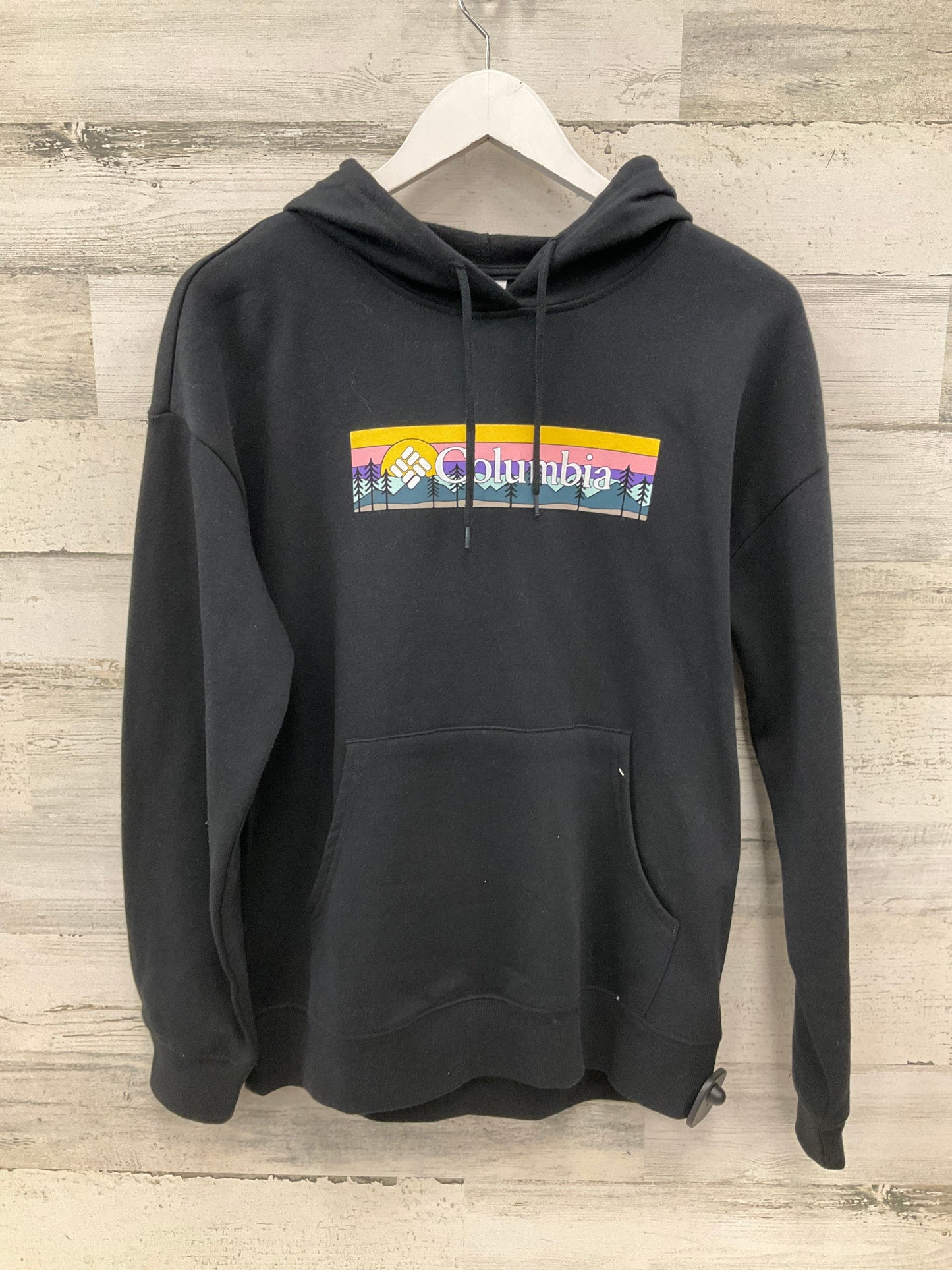 Sweatshirt Hoodie By Columbia In Black, Size: S