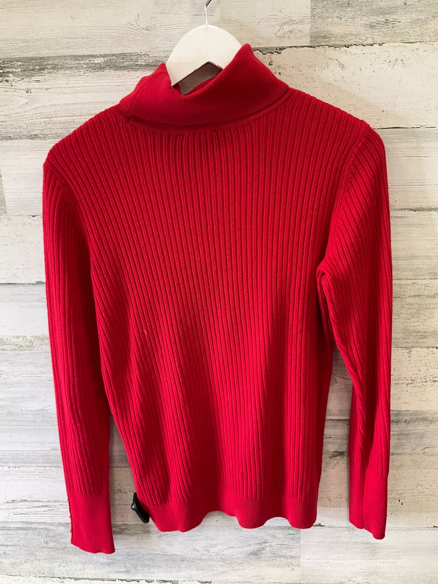 Sweater By Talbots In Red, Size: Xs