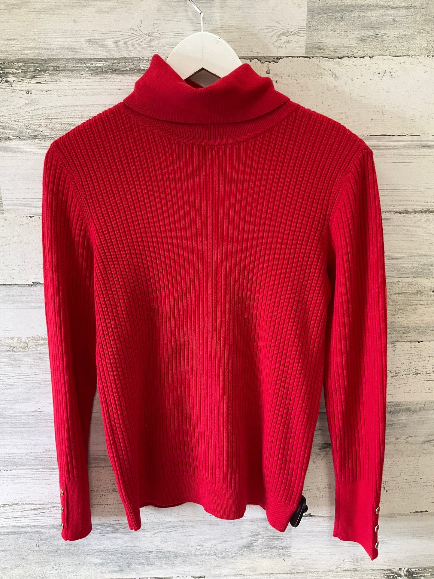 Sweater By Talbots In Red, Size: Xs