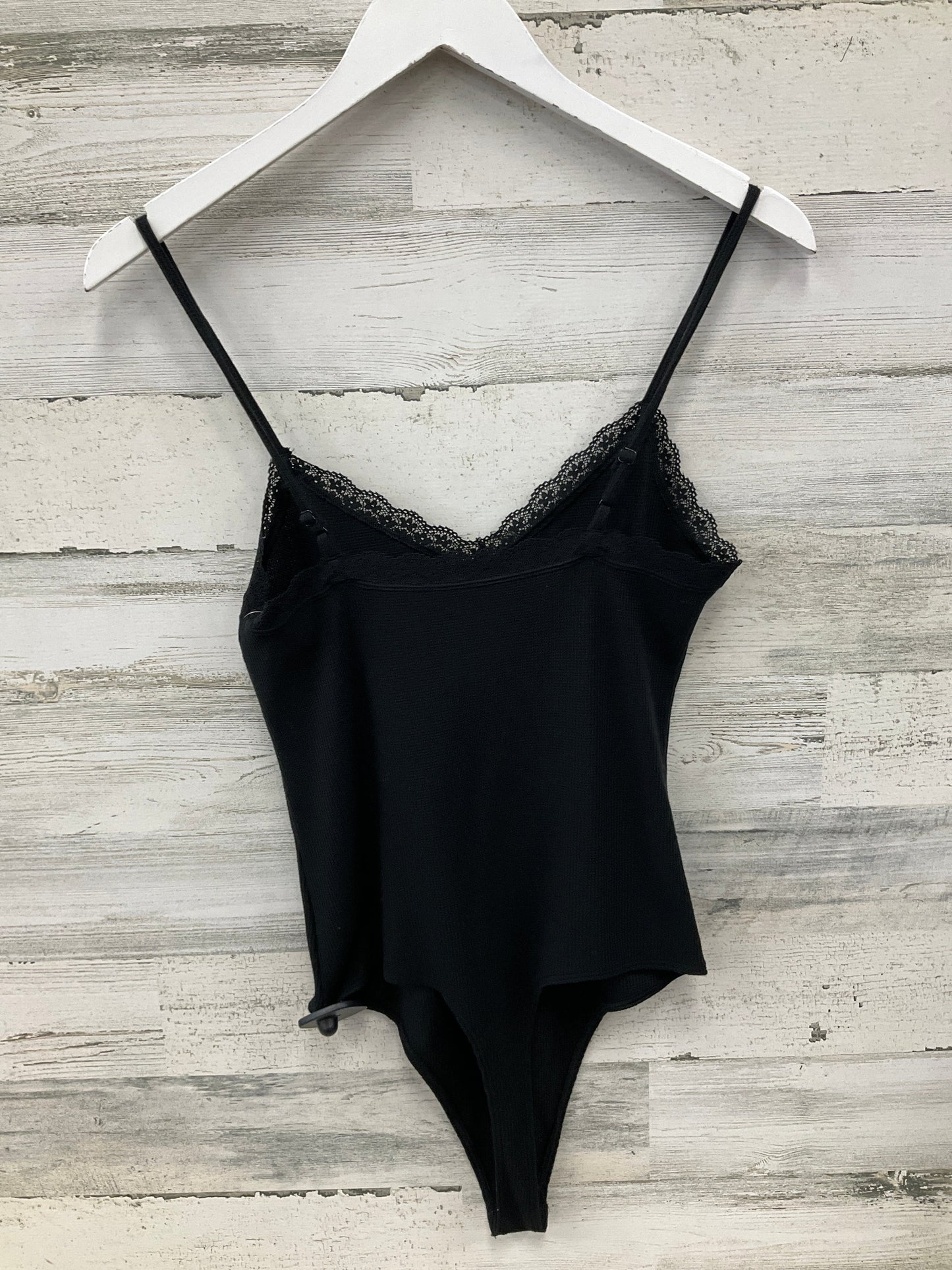 Bodysuit By American Eagle In Black, Size: L