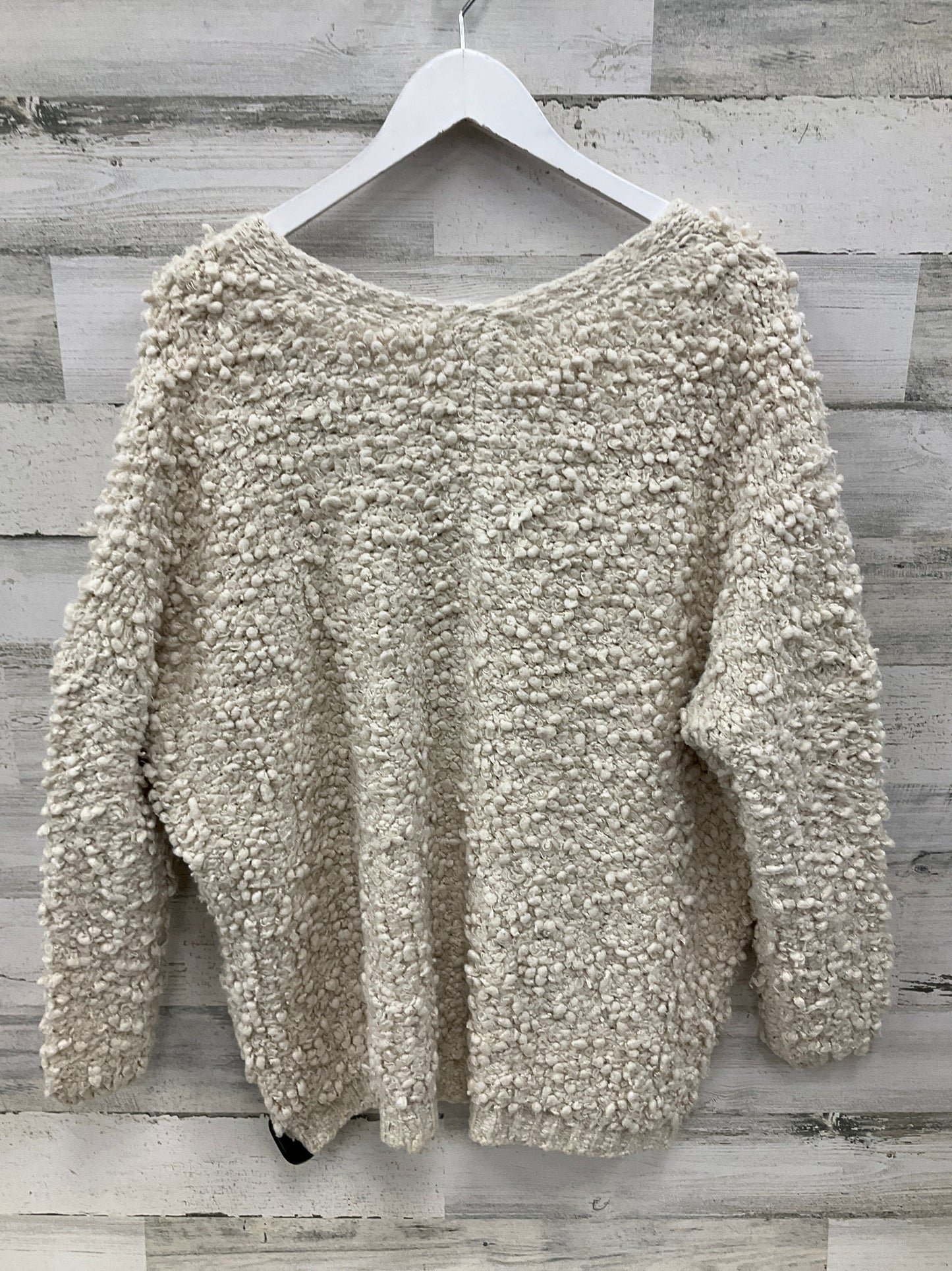 Sweater Cardigan By Line & Dot In Cream, Size: S